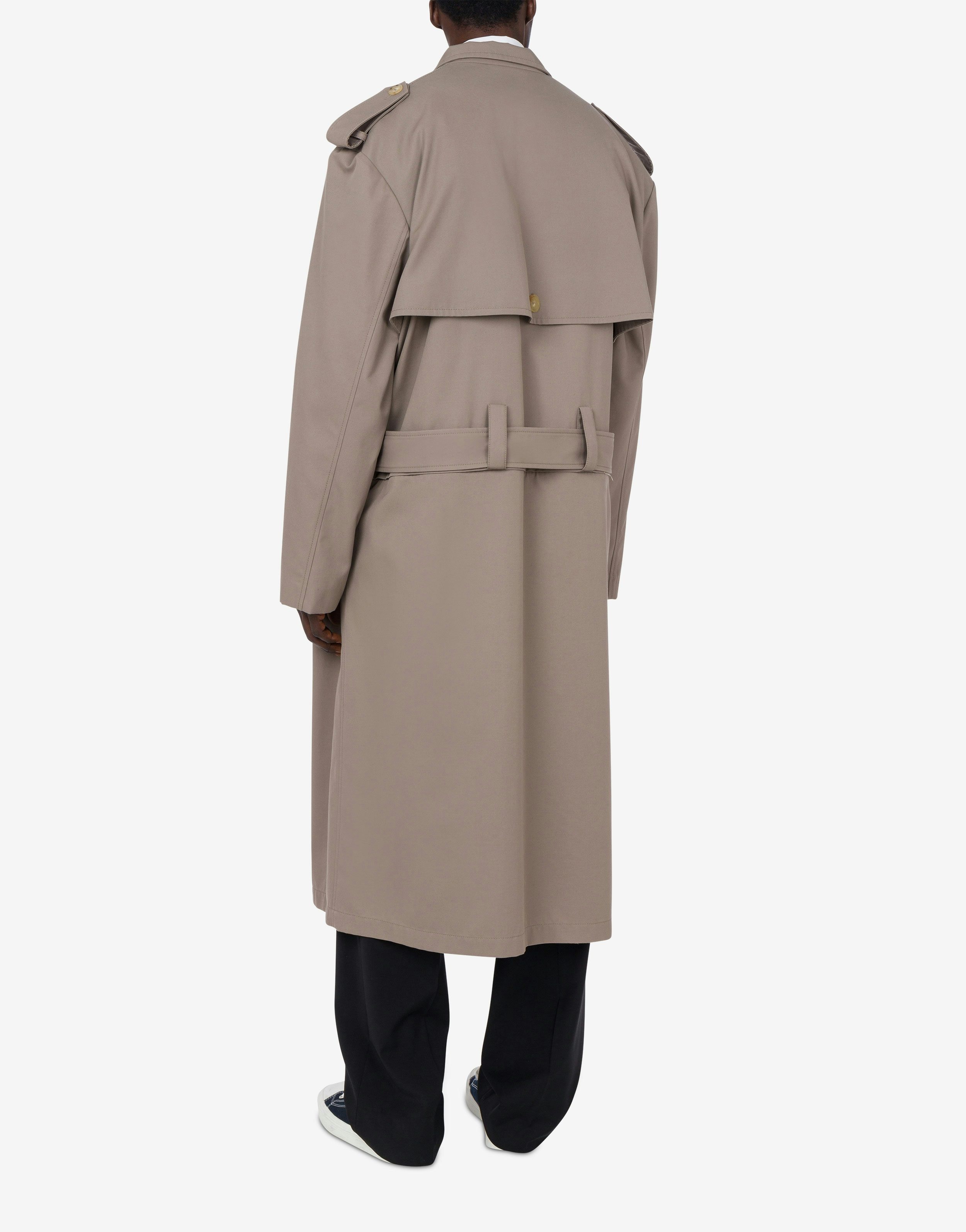 GABARDINE TRENCH COAT TAILORED TWIST - 3