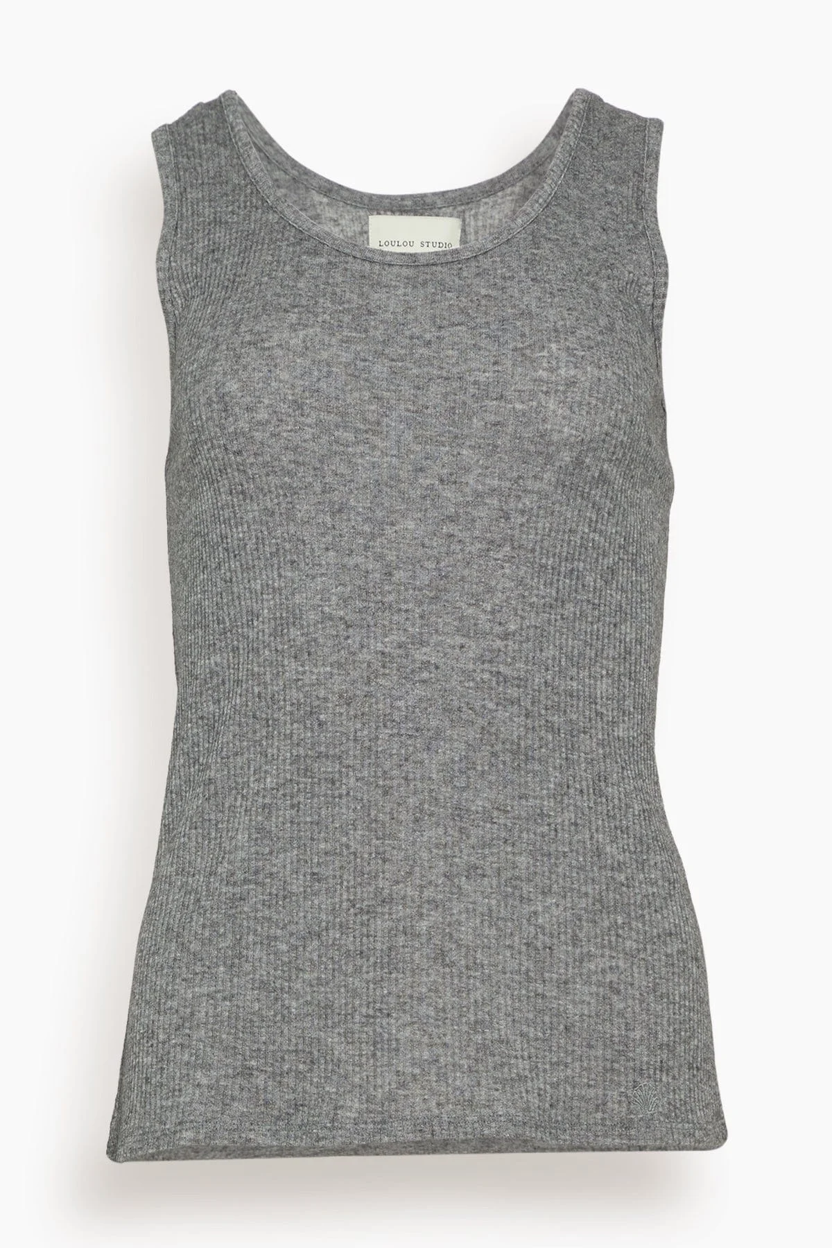 Alicudi Tank Top in Grey Melange - 1