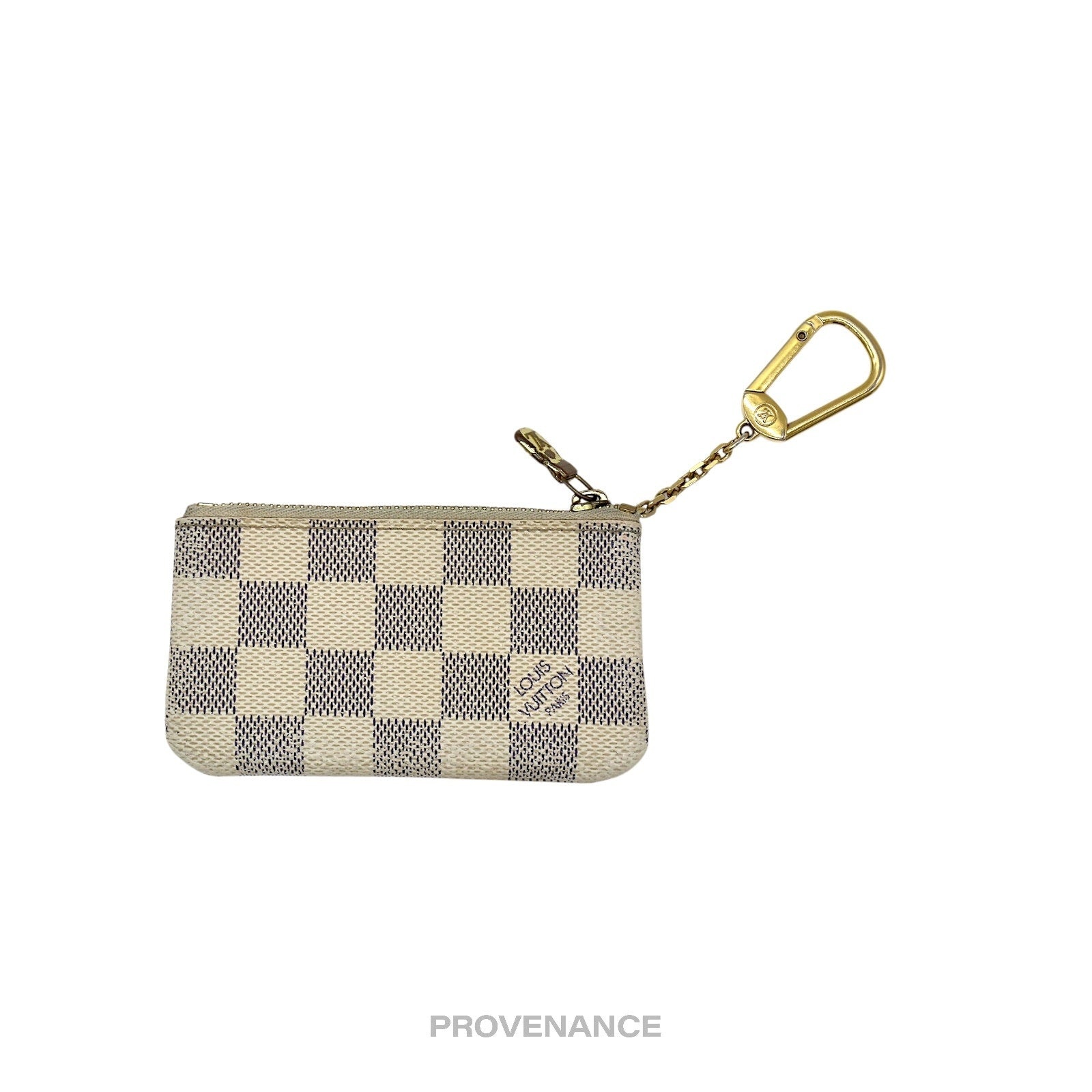 Louis Vuitton Key Pouch Cles - Damier Azur - 4