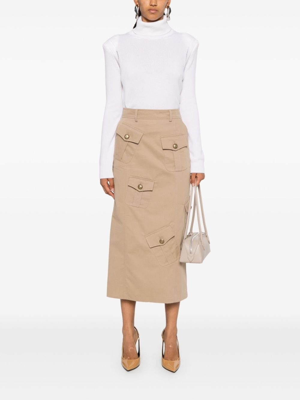 turtleneck cashmere sweater - 2