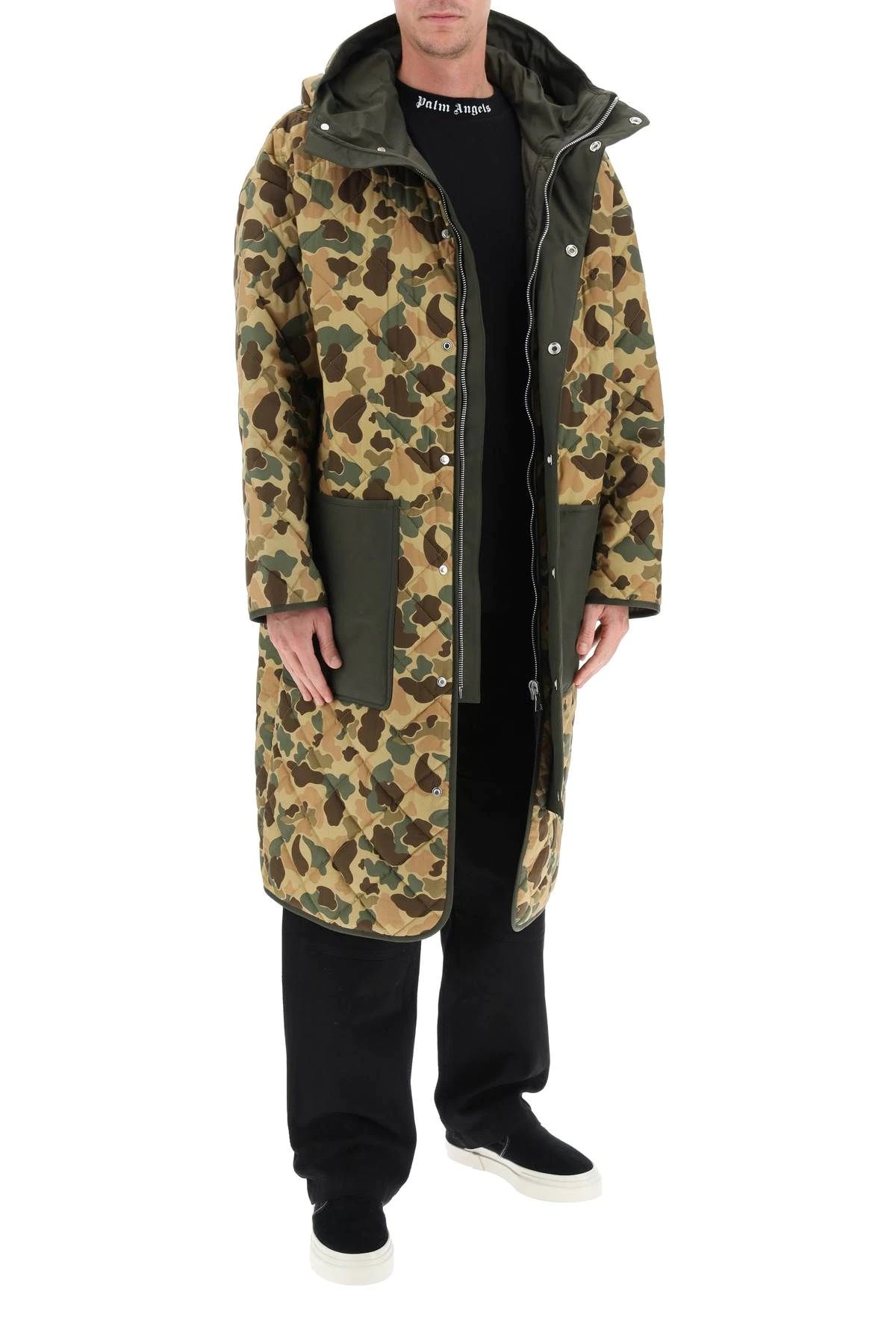 LONG CAMOUFLAGE PARKA - 2