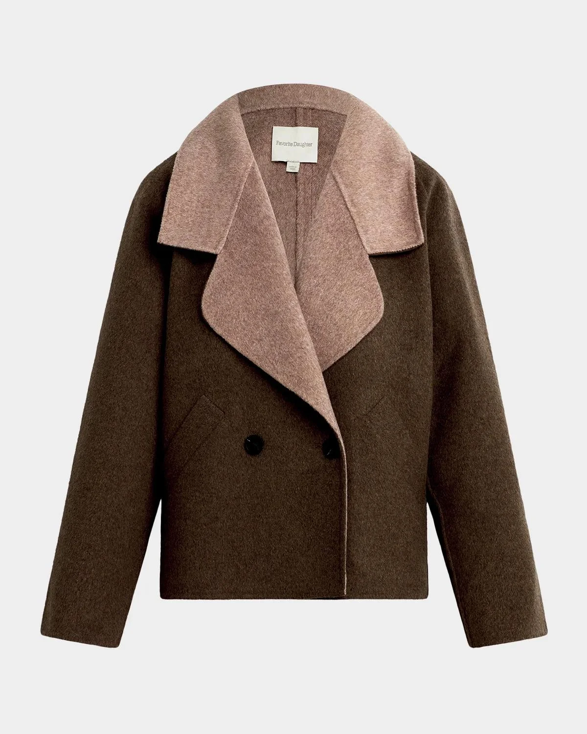 The Cameron Two-Tone Coat - 1