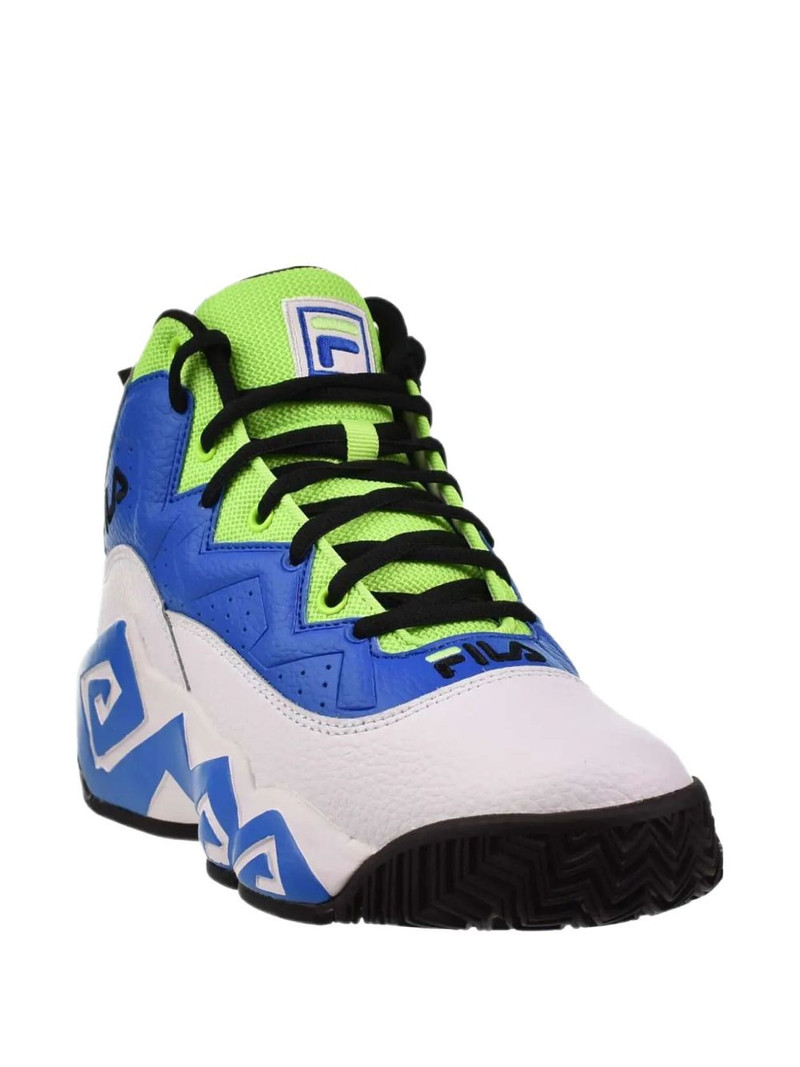 FILA MB "White/Electric Blue/Green Gecko" sneakers outlook