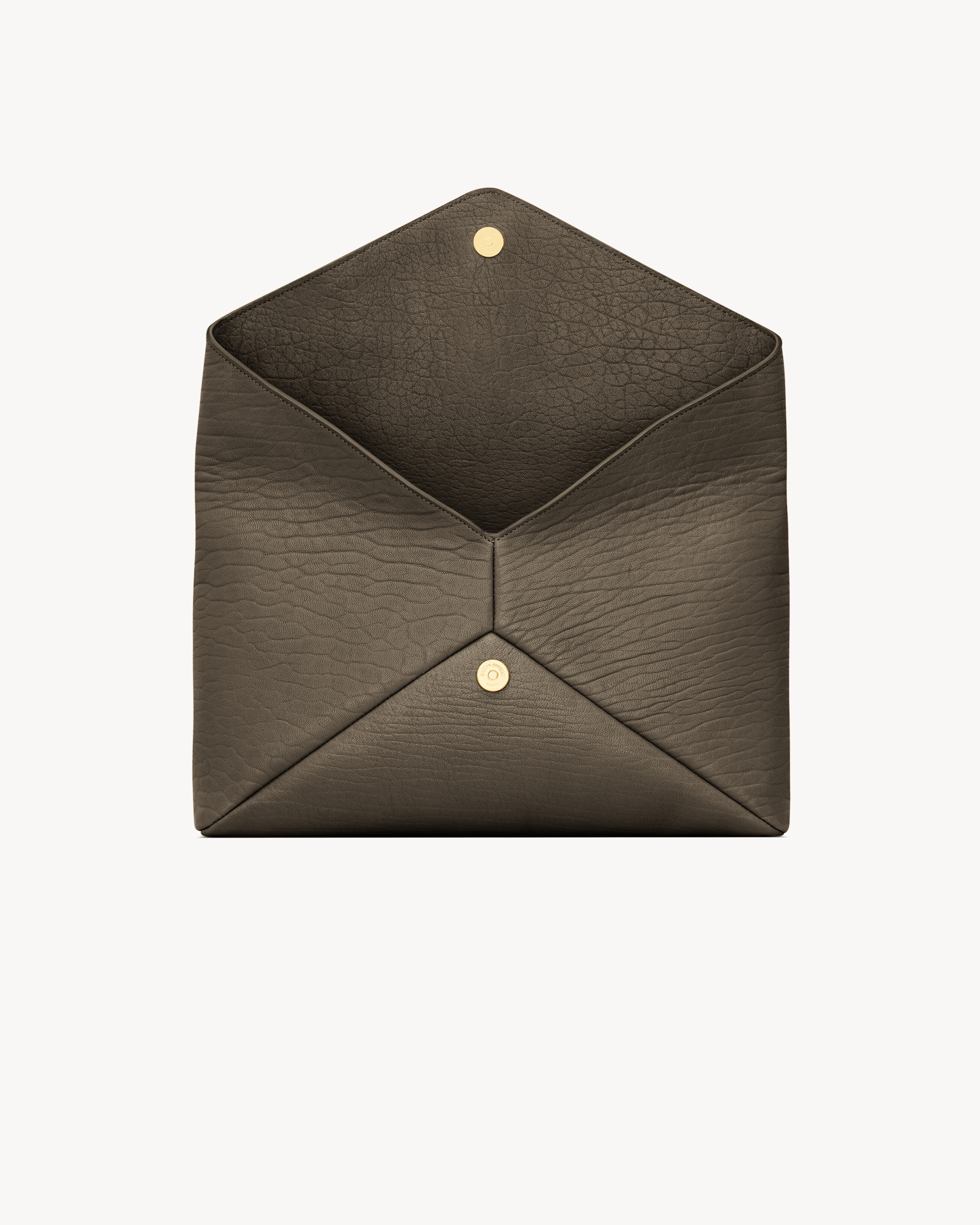 CASSANDRE LARGE ENVELOPE POUCH IN LAMBSKIN - 5