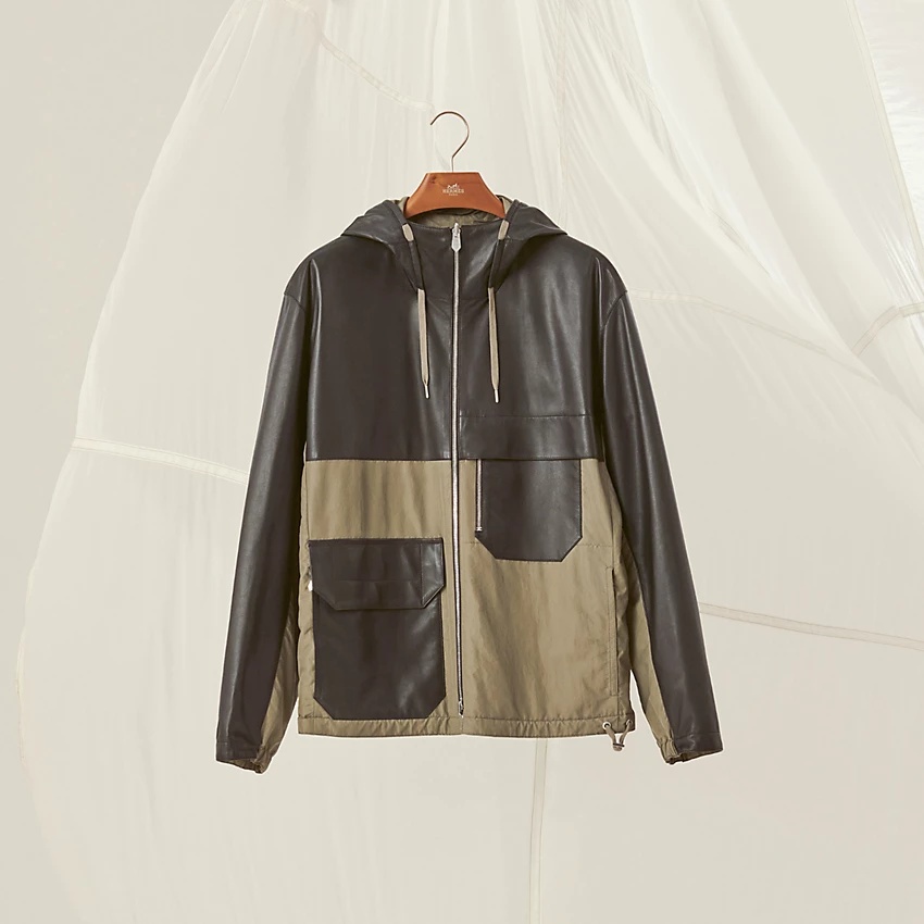 Reversible hooded sweater - 6
