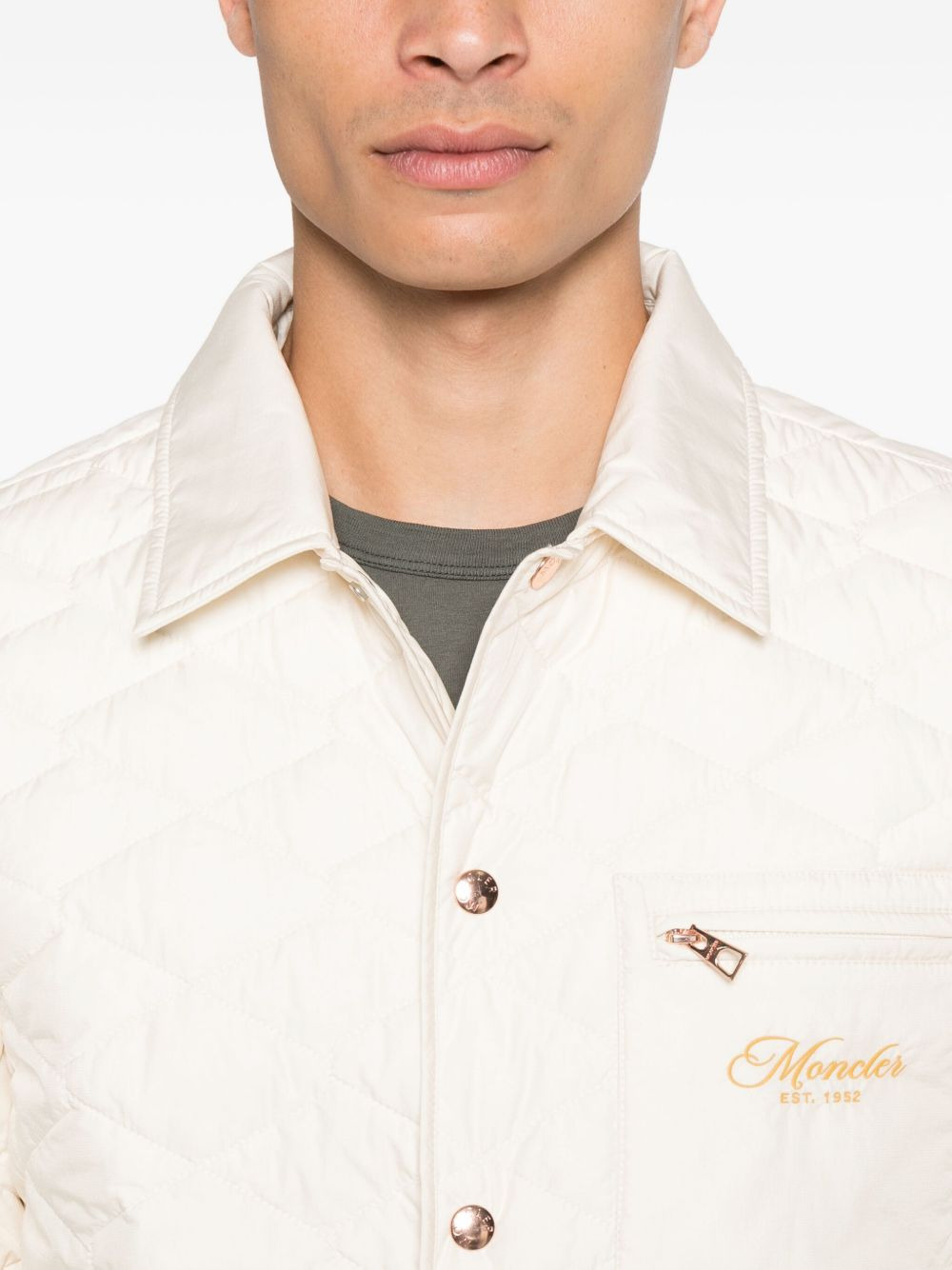 Kastos quilted shirt jacket - 5