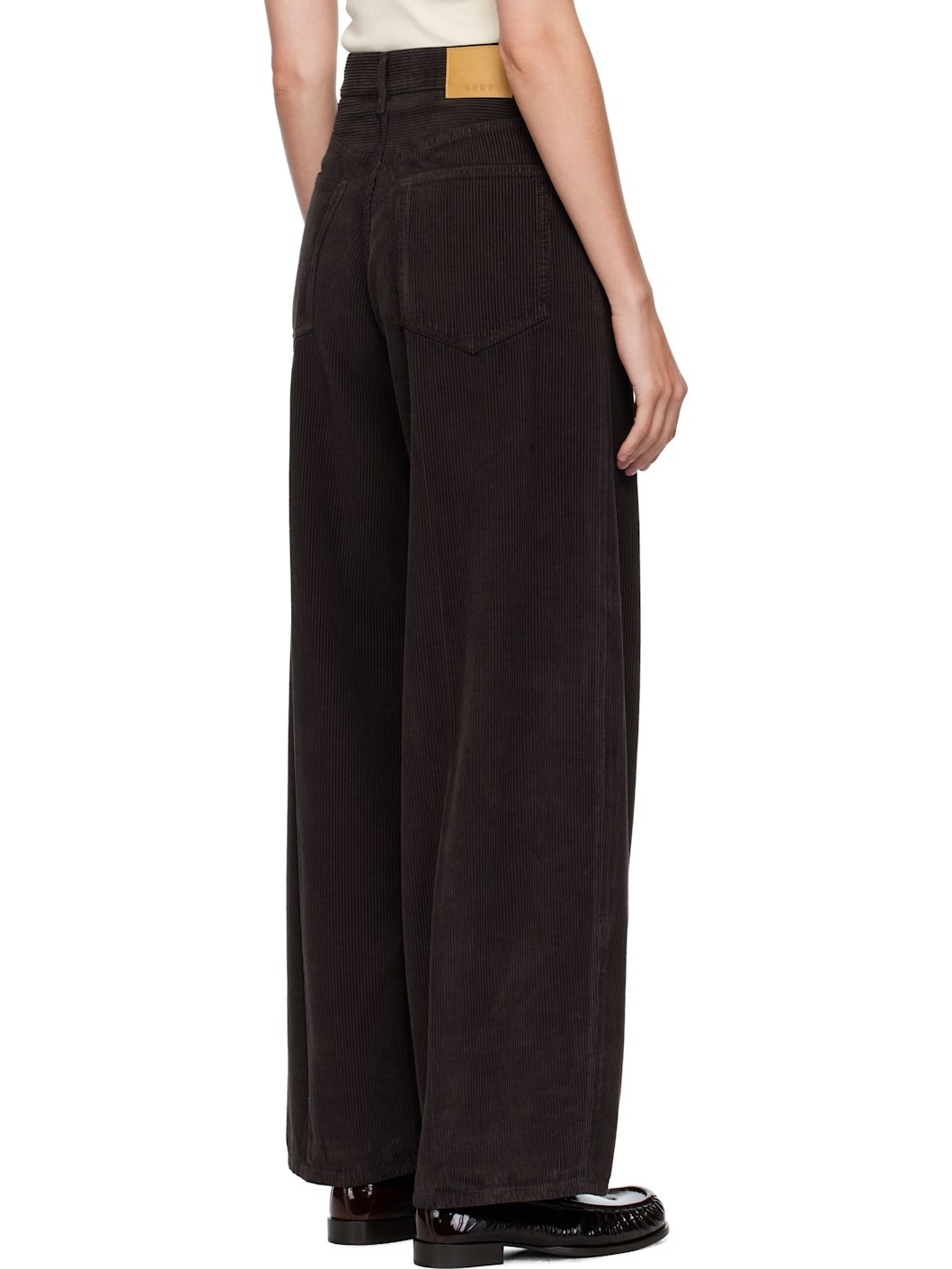 Brown Loose Roomy Trousers - 3