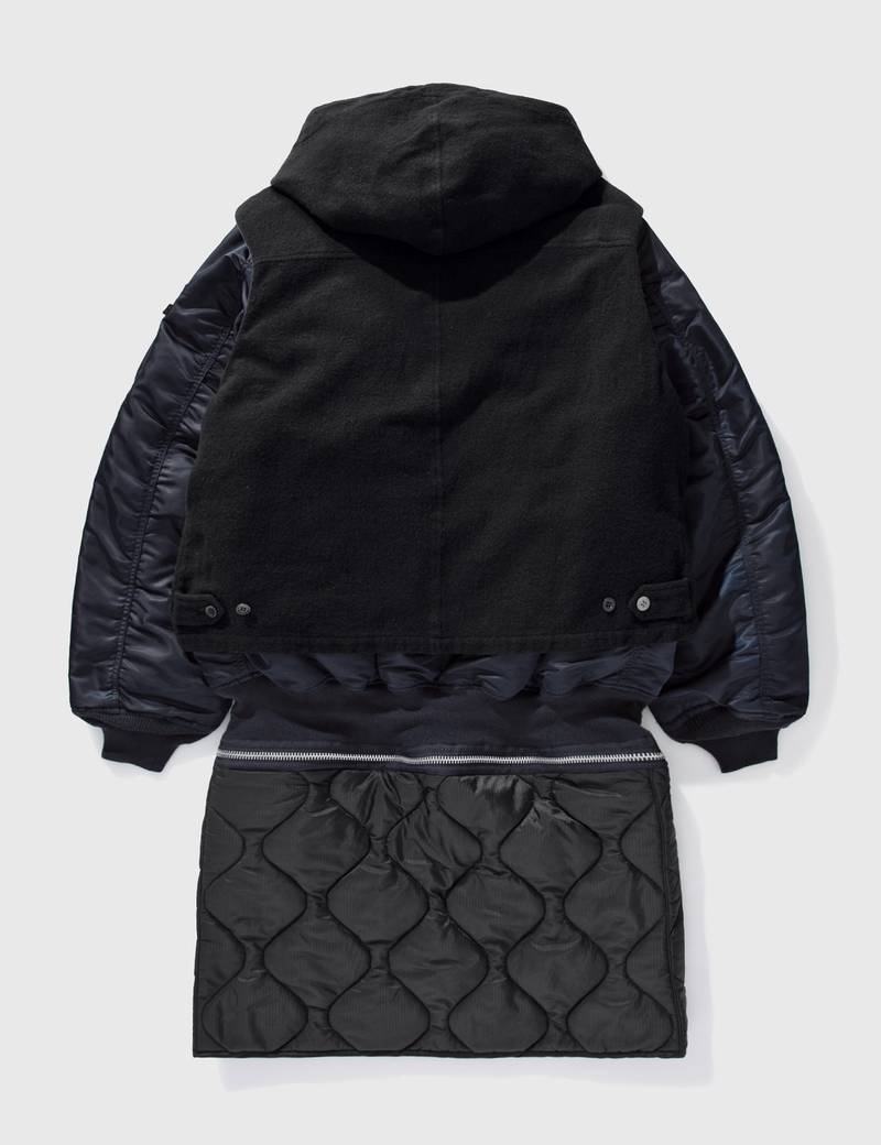 UNDERCOVER UNDERCOVER X ALPHA INDUSTRIES COAT outlook