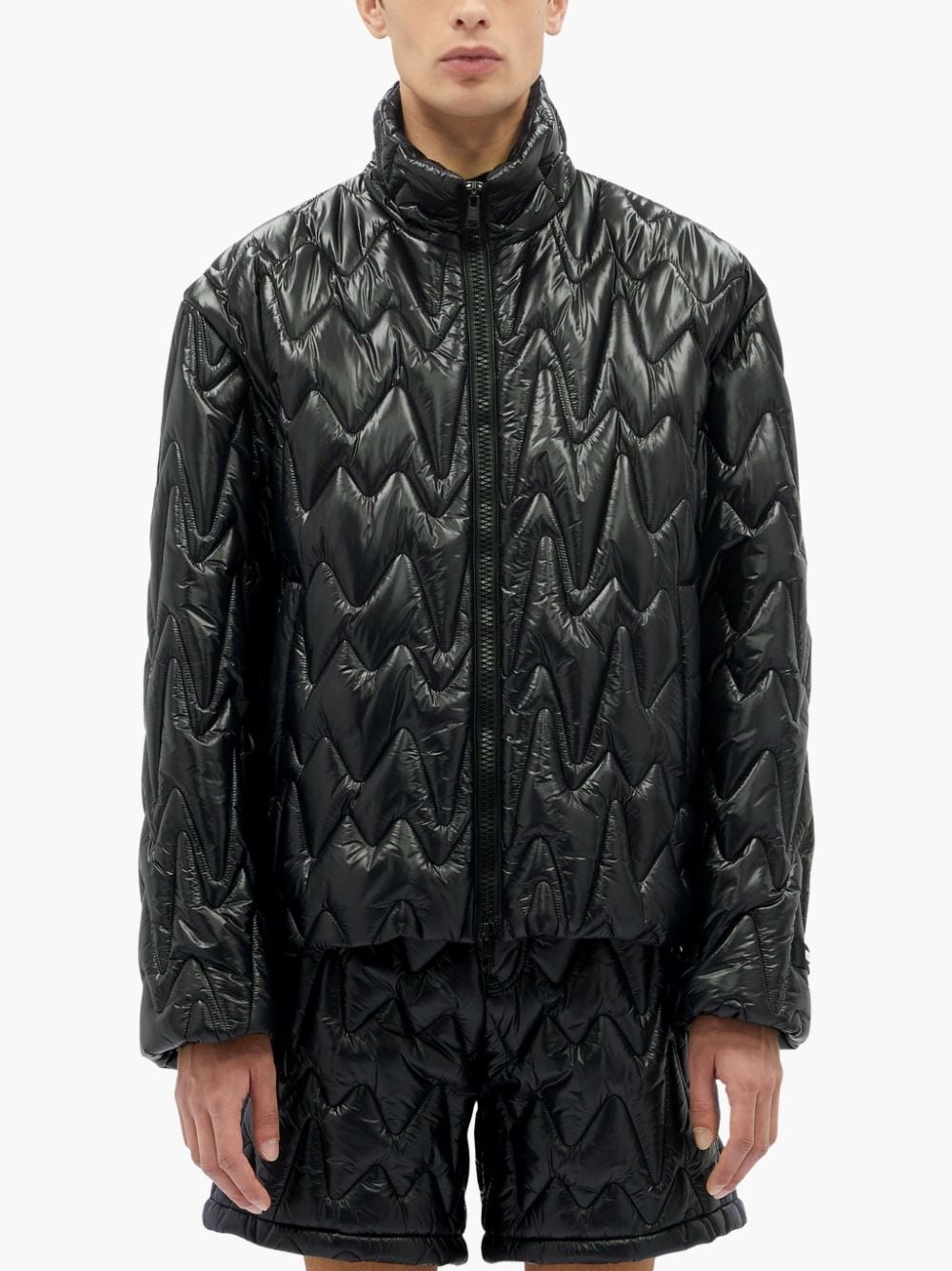 quilted padded jacket - 3
