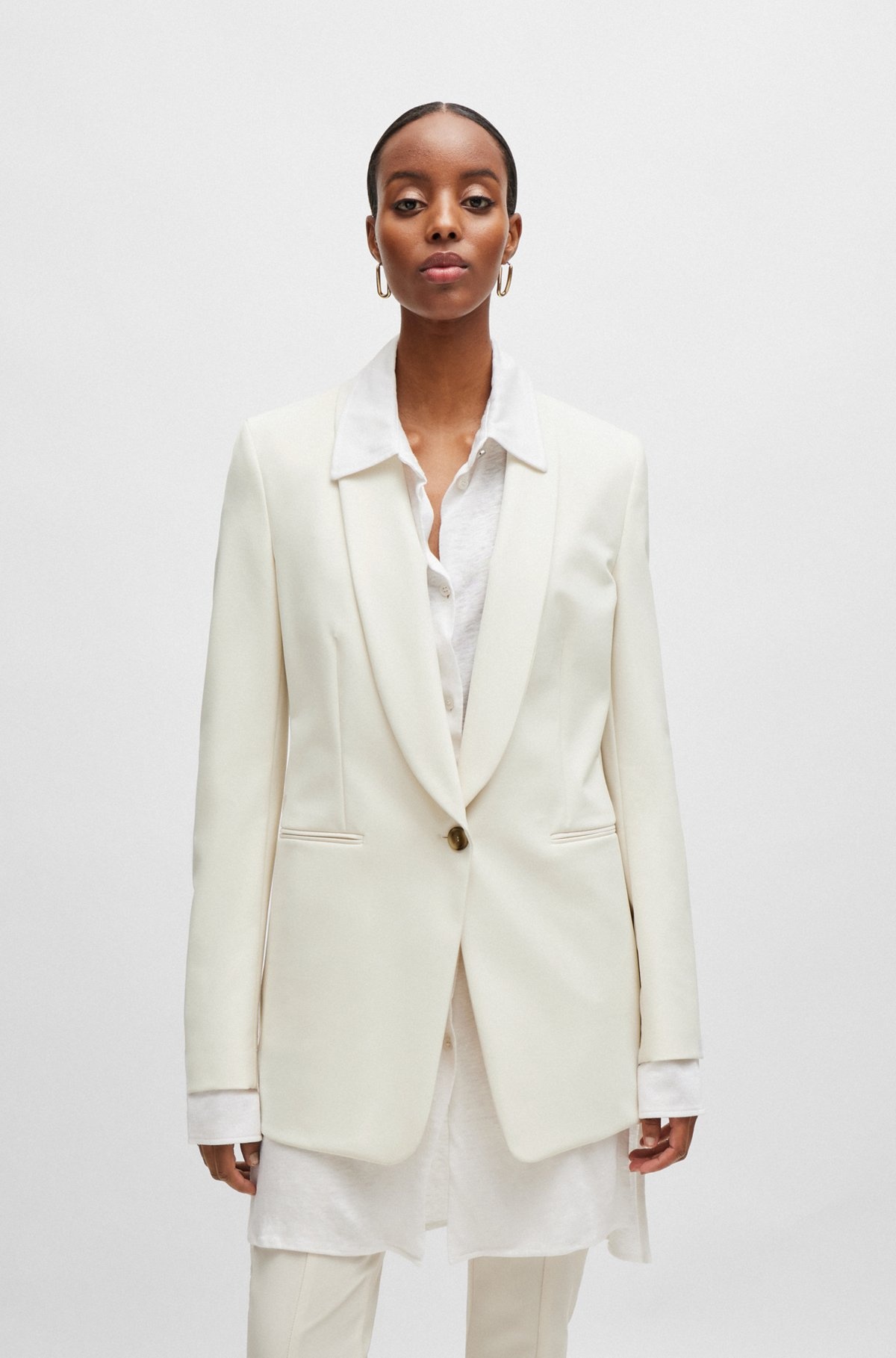 REGULAR-FIT JACKET IN PERFORMANCE-STRETCH FABRIC - 2