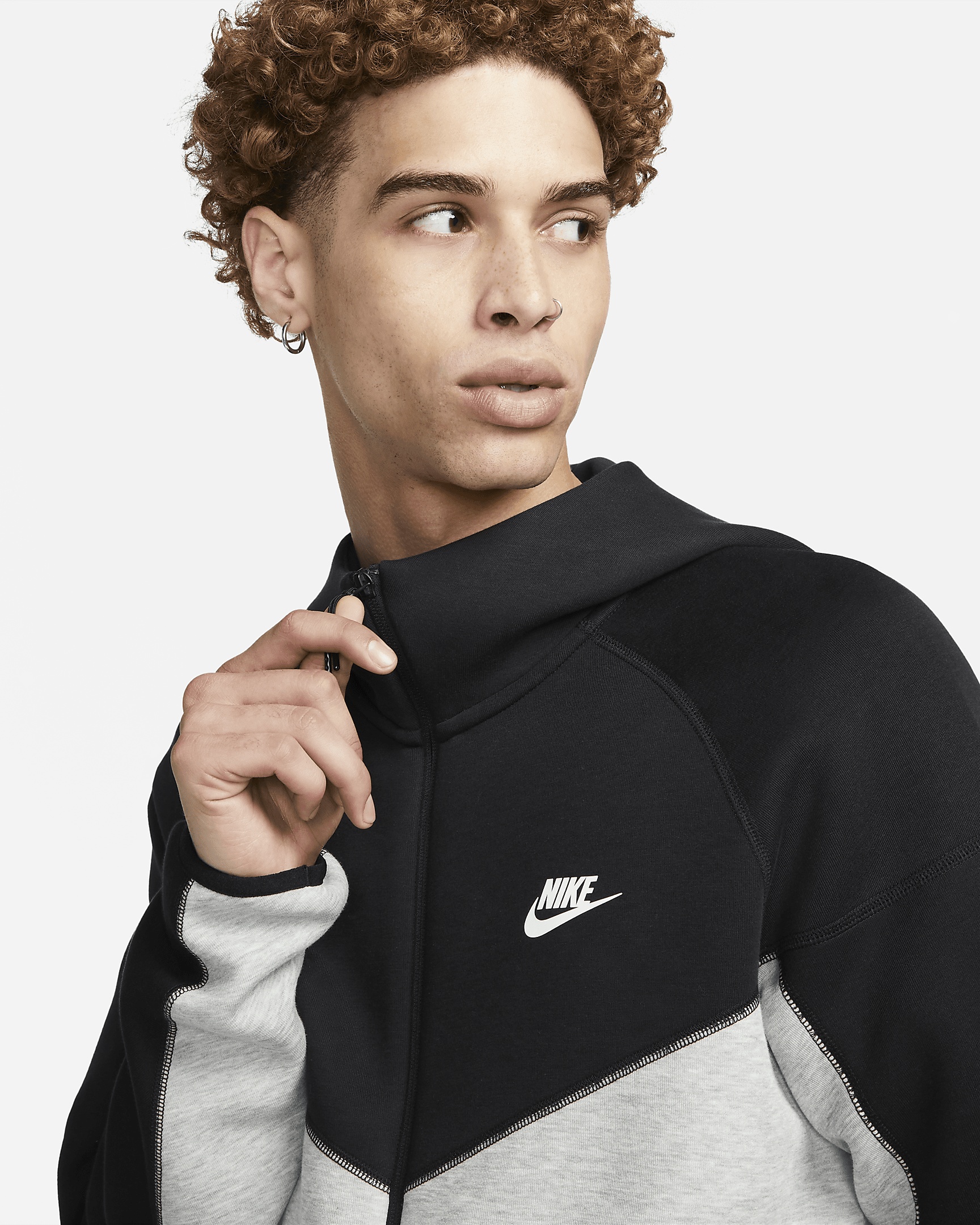 Nike Sportswear Tech Fleece Windrunner Men's Full-Zip Hoodie - 3