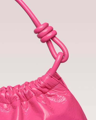 Nanushka VALERIE - Knotted shoulder bag - Pink outlook