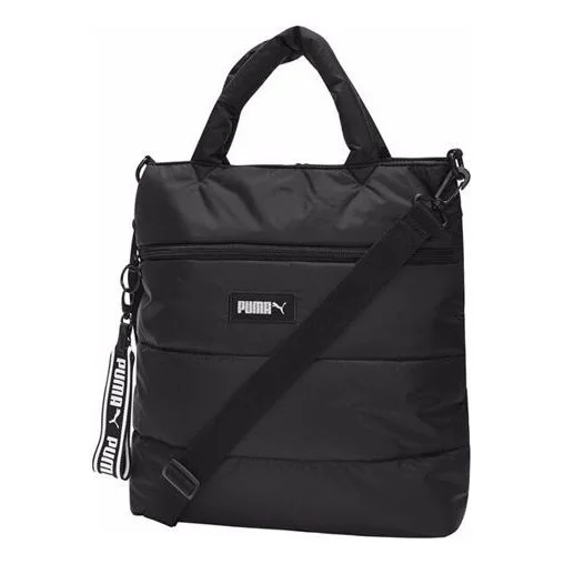 (WMNS) PUMA Prime Puffa Shopper Bag 'Black' 078192-01 - 1
