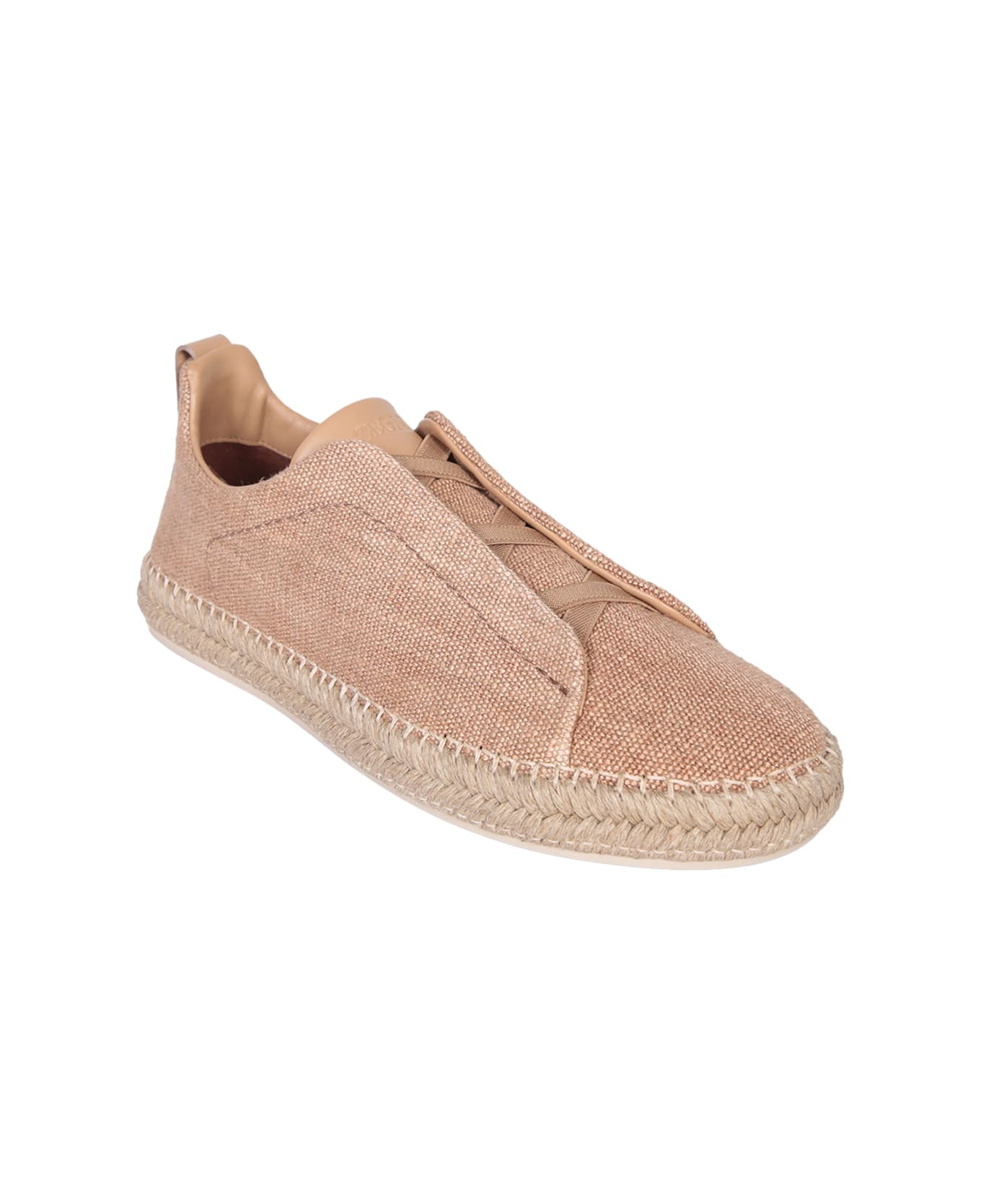 Zegna Triple Stitch Burnt Espadrilles - 2