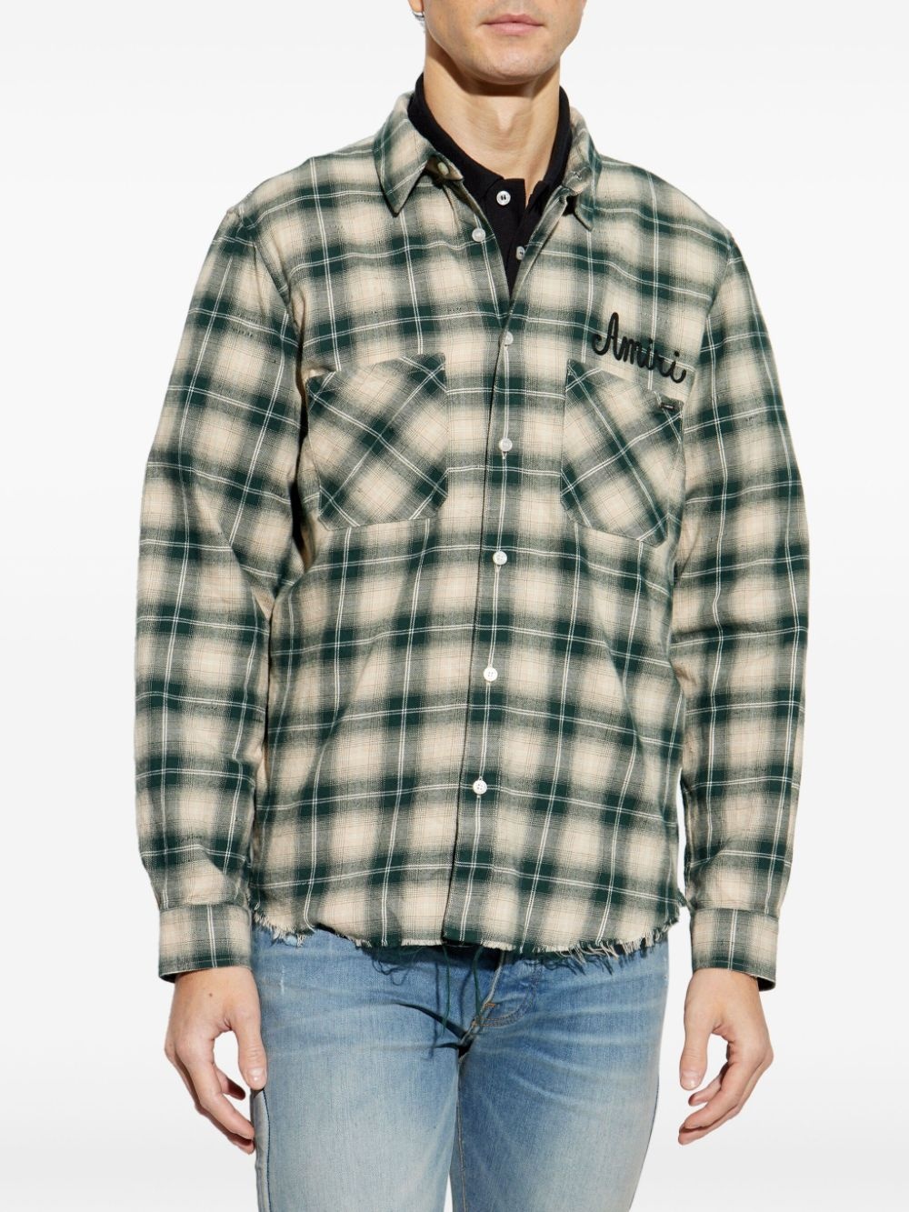 checked shirt - 3