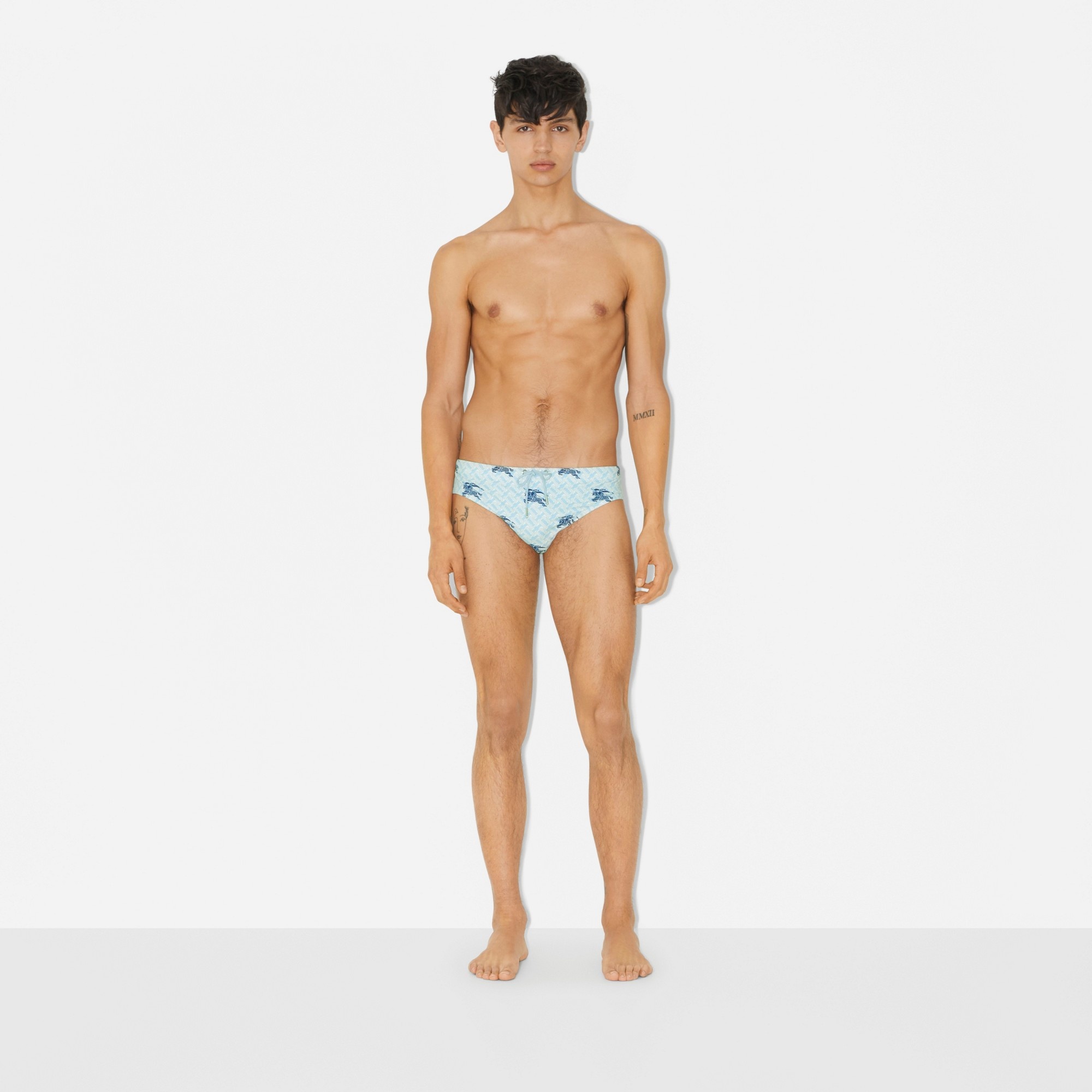 EKD Monogram Drawcord Swim Briefs - 2