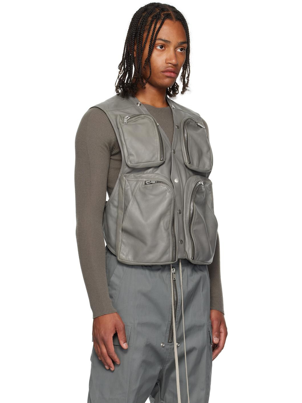 Gray Concordians Cargo Vest - 2