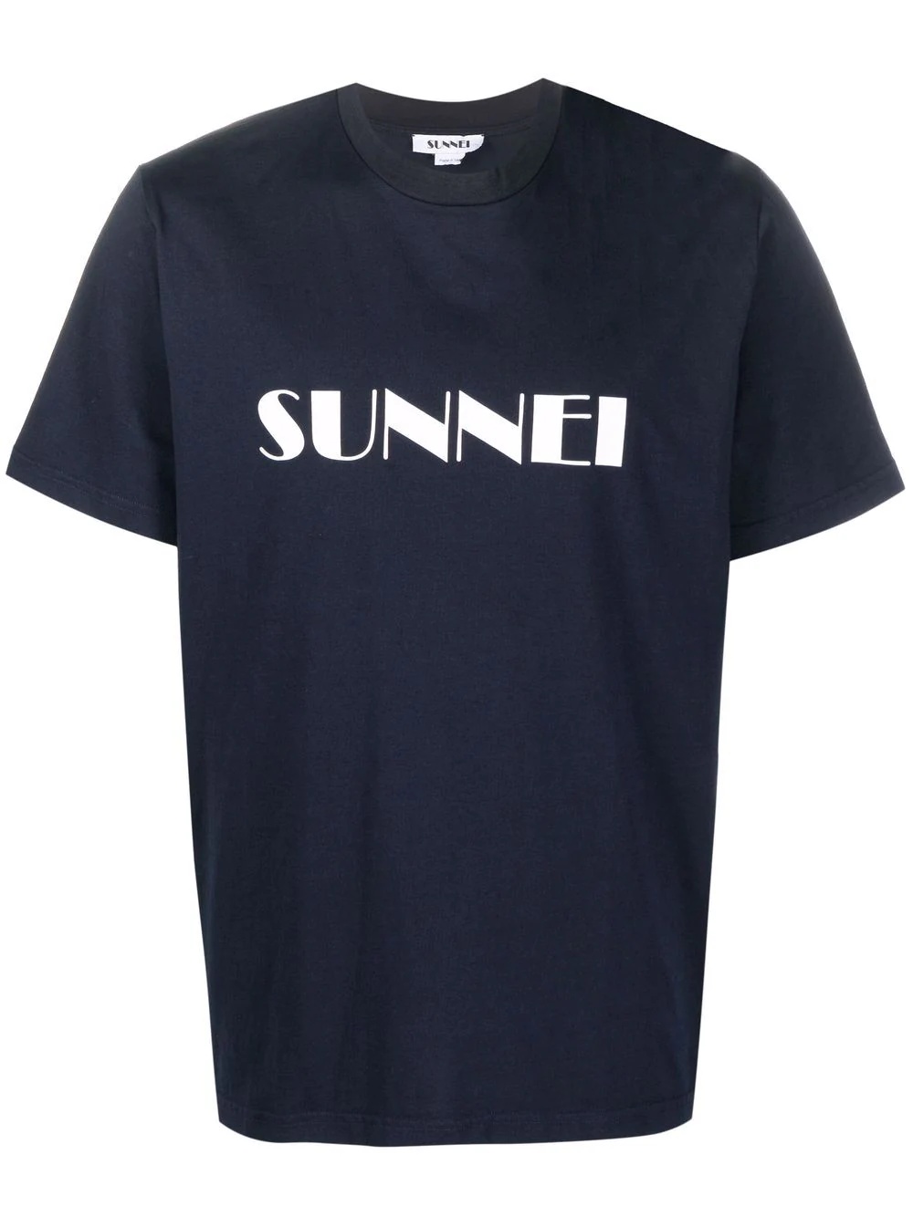 logo-print cotton T-shirt - 1