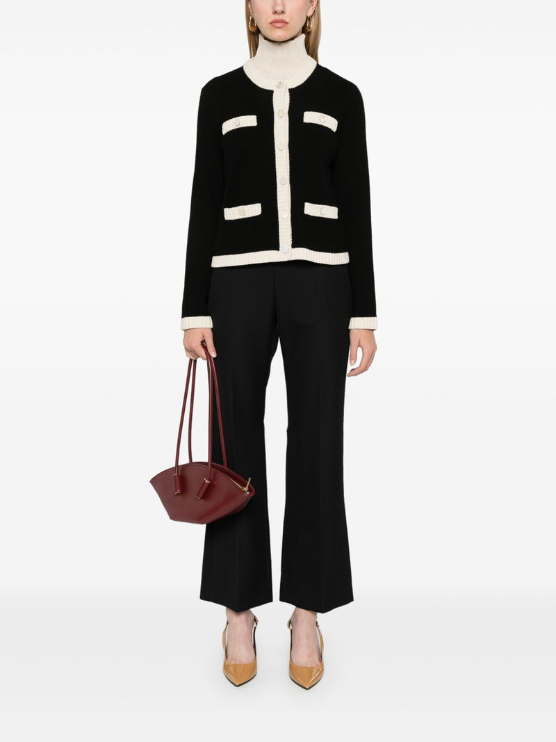 TORY BURCH Kendra chunky wool cardigan outlook