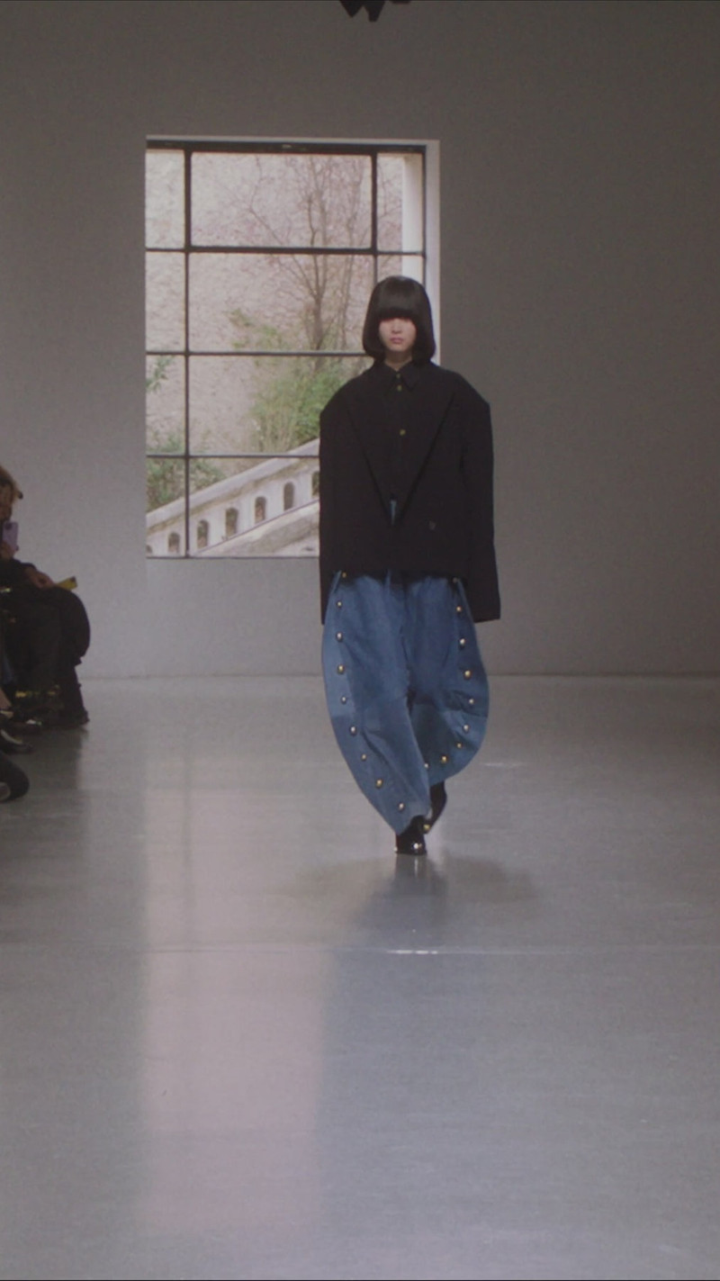 OVERSIZED TUXEDO JACKET BLACK 7