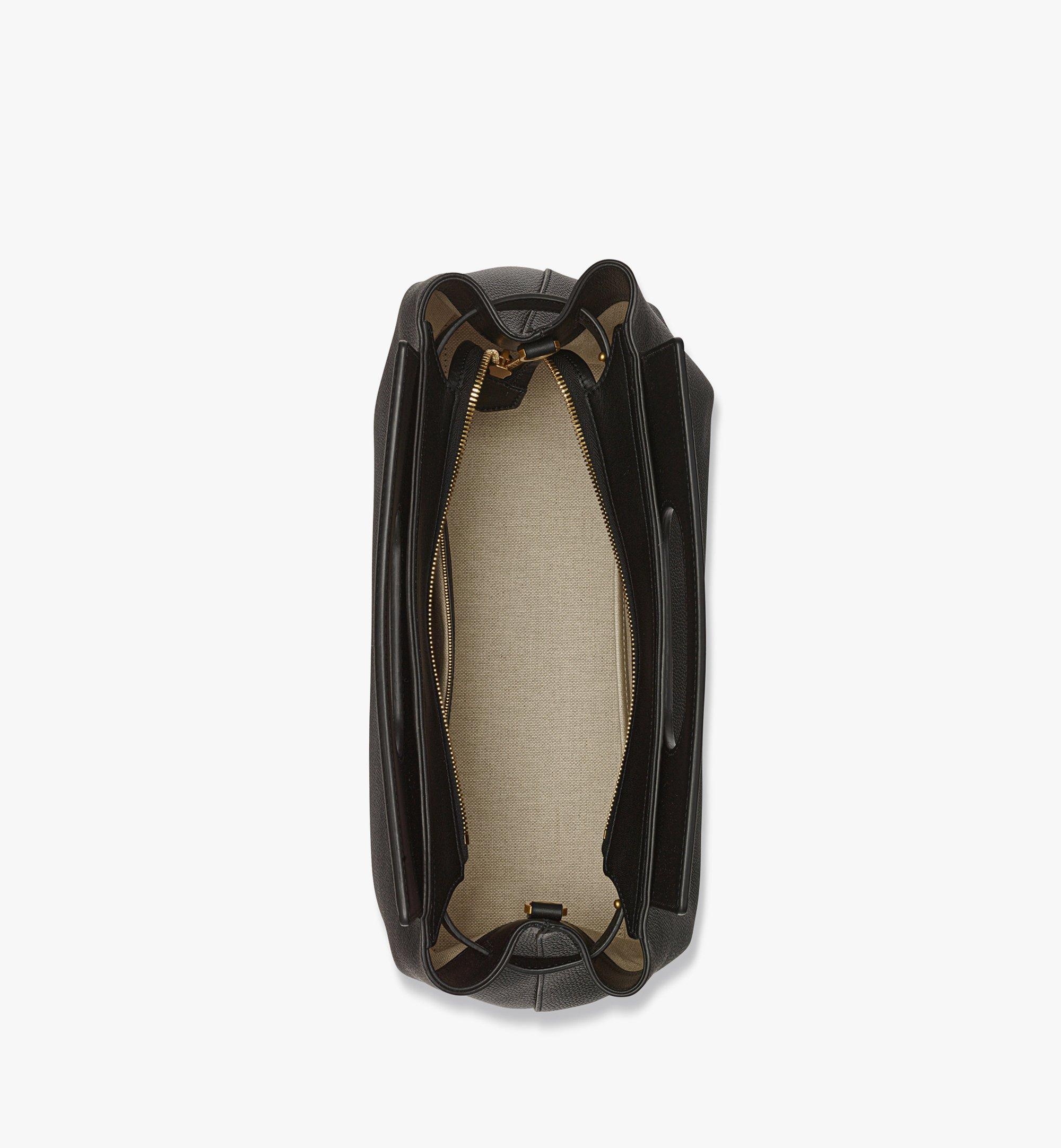 Soft Diamond Tote in Embossed Leather - 4
