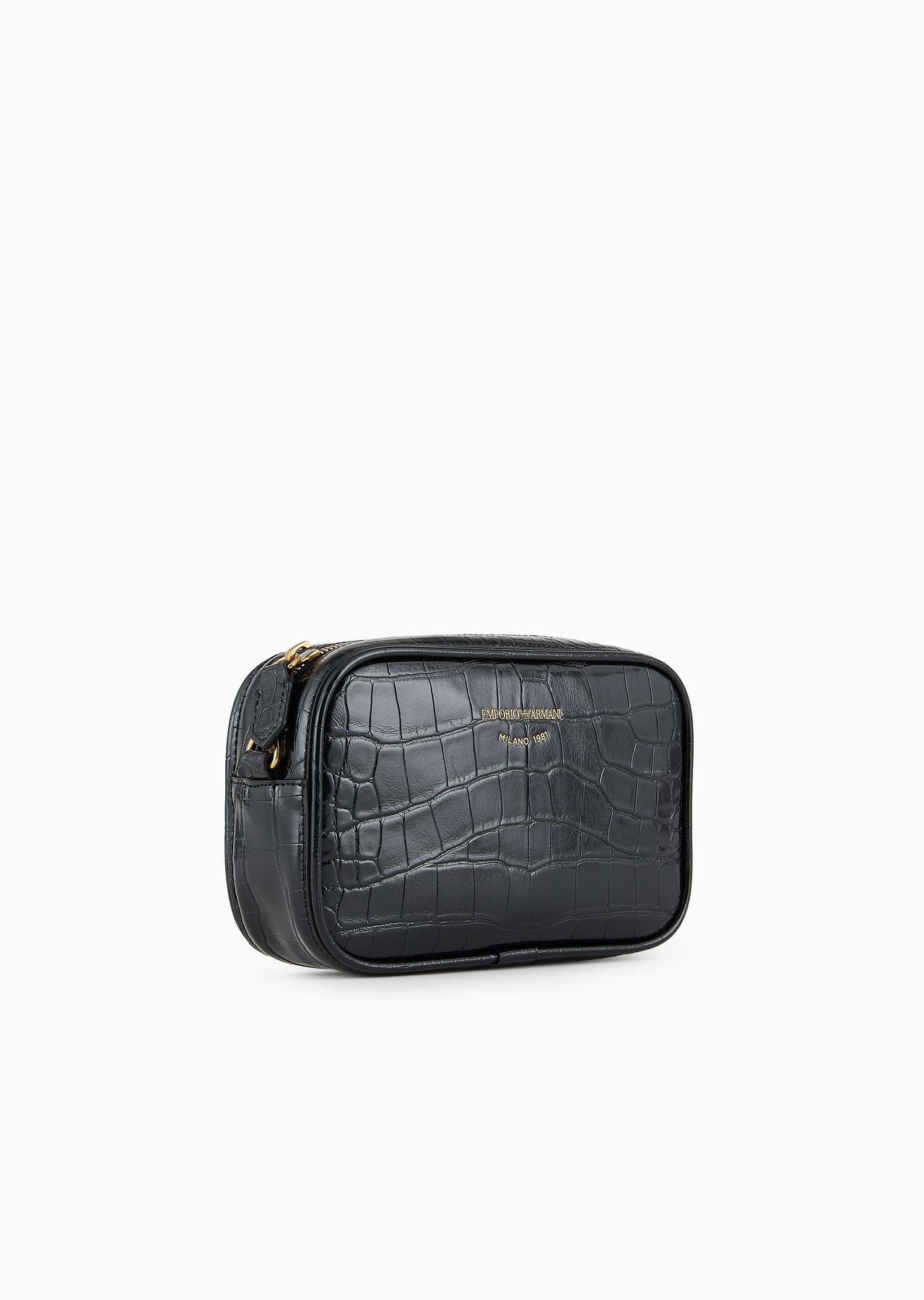 Mock croc camera case with shoulder strap - 2