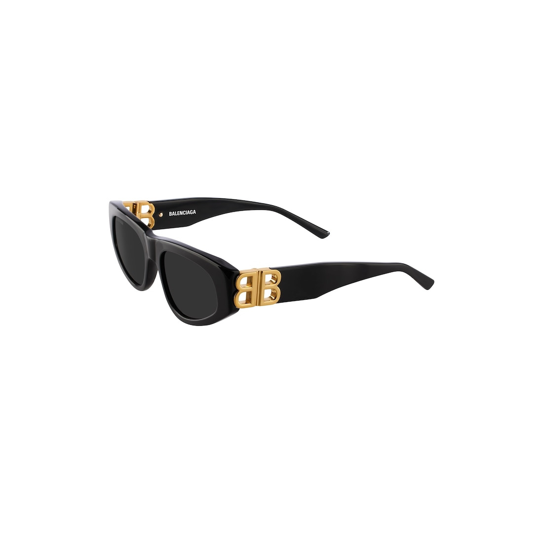 Dynasty D-frame Sunglasses in Black - 4
