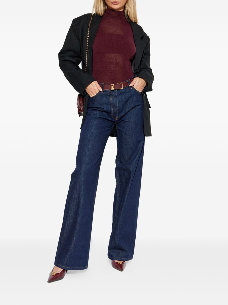VERSACE five-pockets jeans outlook