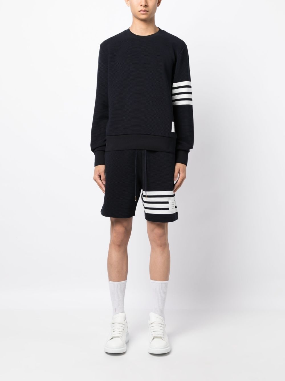 4-Bar stripe sweatshirt - 2