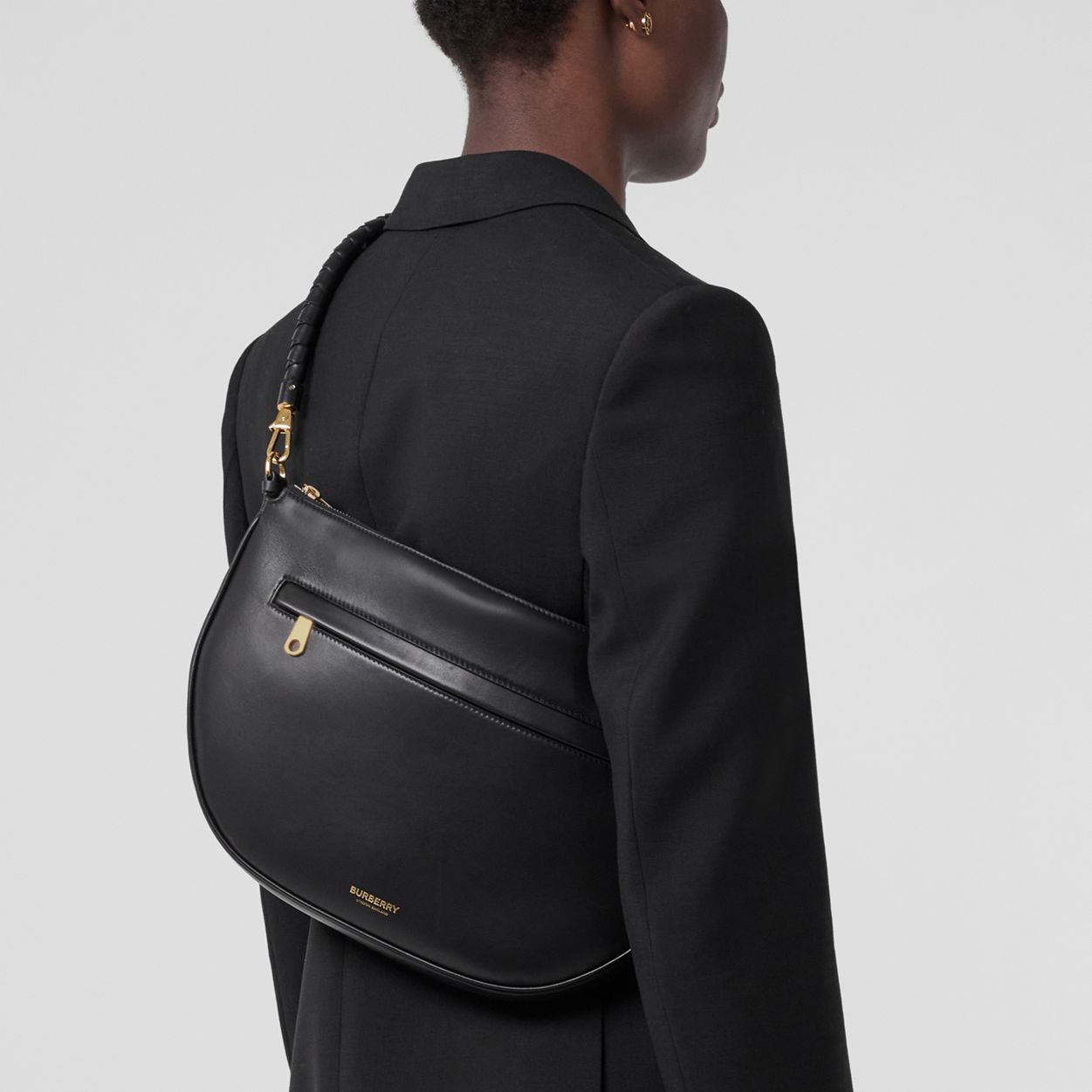 Large Plongé Lambskin Olympia Pouch - 3