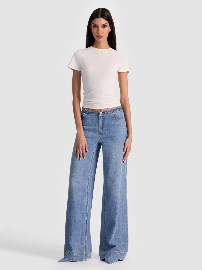 Alice + Olivia TESS BABY TEE outlook
