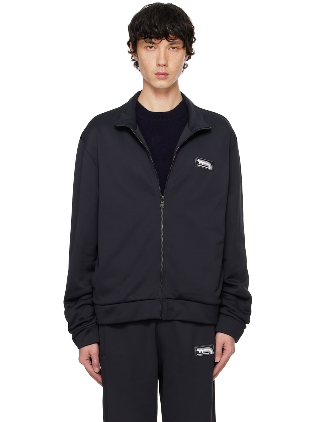 Black Flash Fox Track Jacket - 1