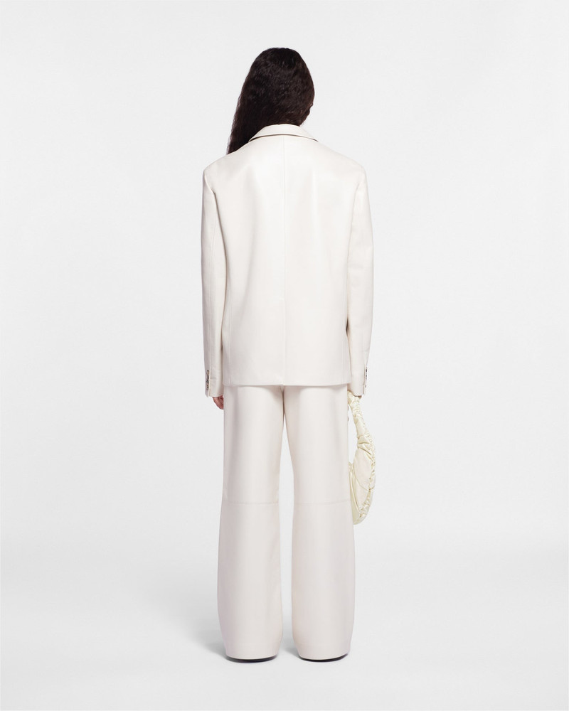 Regenerated Leather Blazer 4