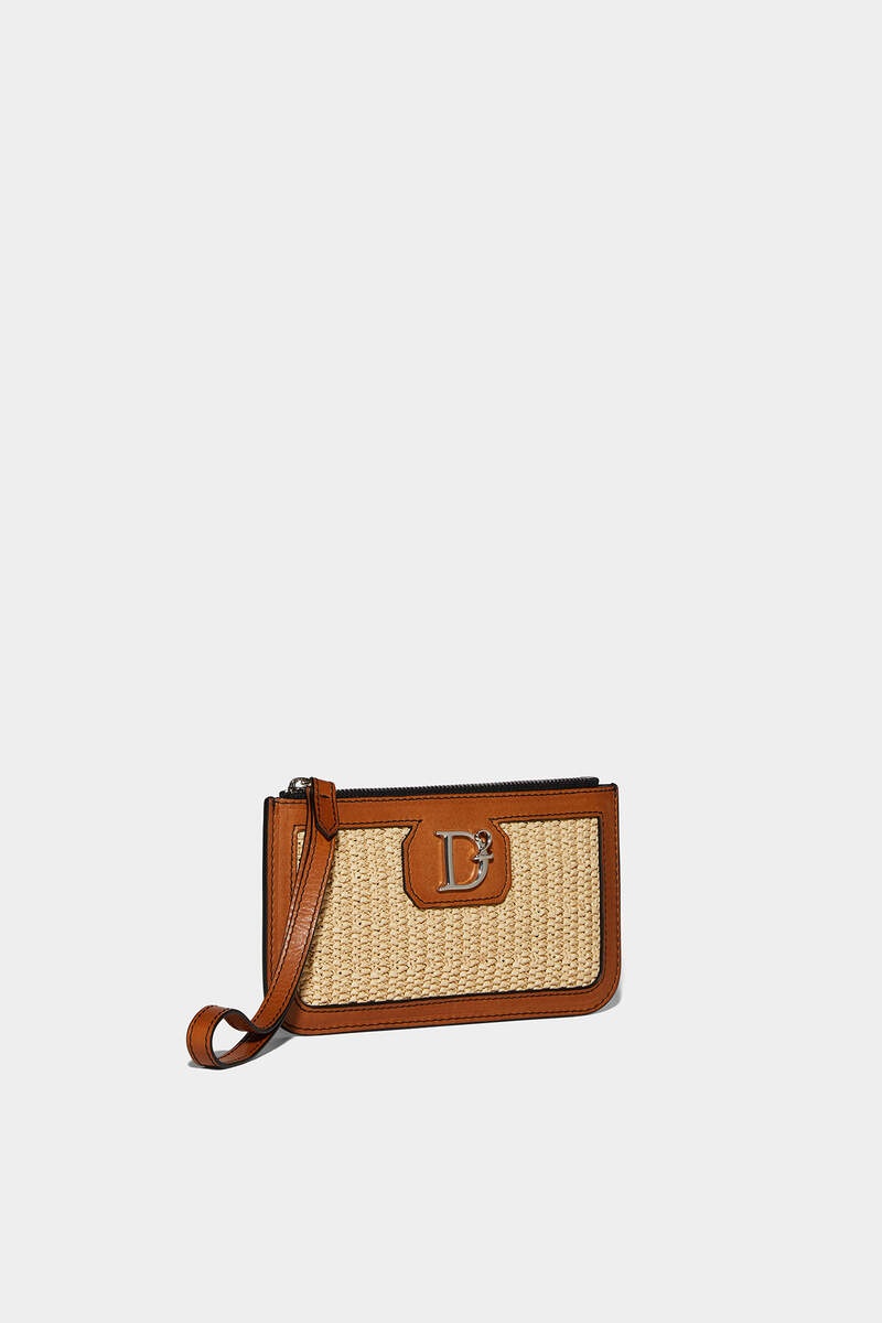 JUNGLE RAFIA POUCH - 3