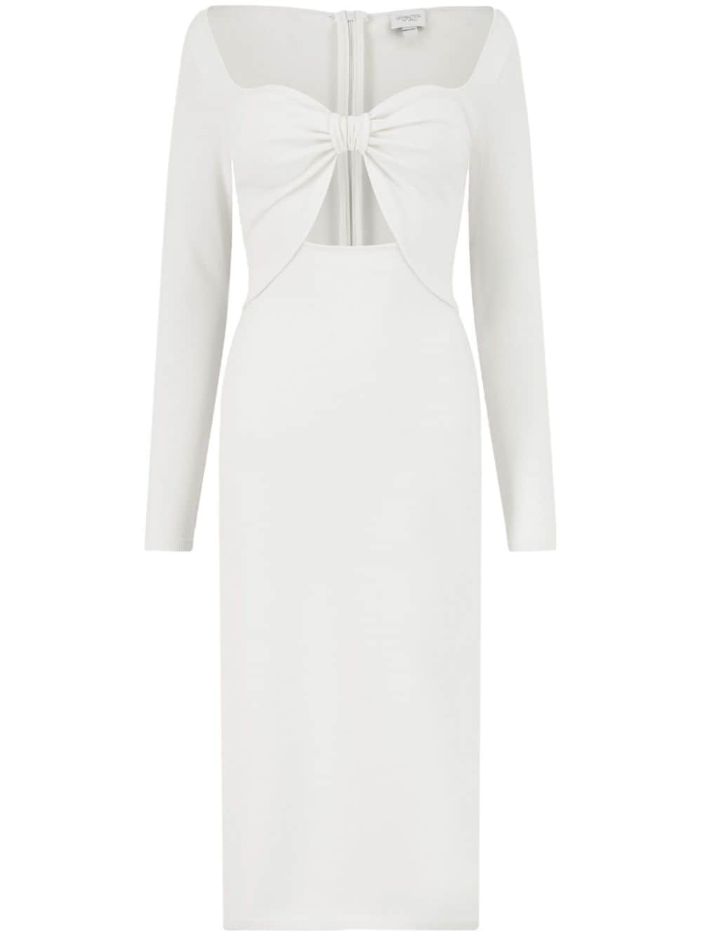 cut-out midi dress - 1