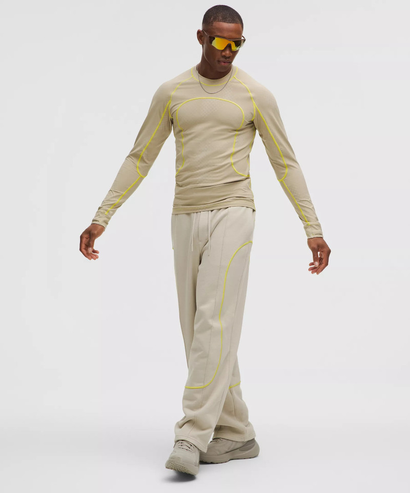 lululemon Men's Jacquard Tight-Fit Long-Sleeve Shirt *SLNSH Collection outlook