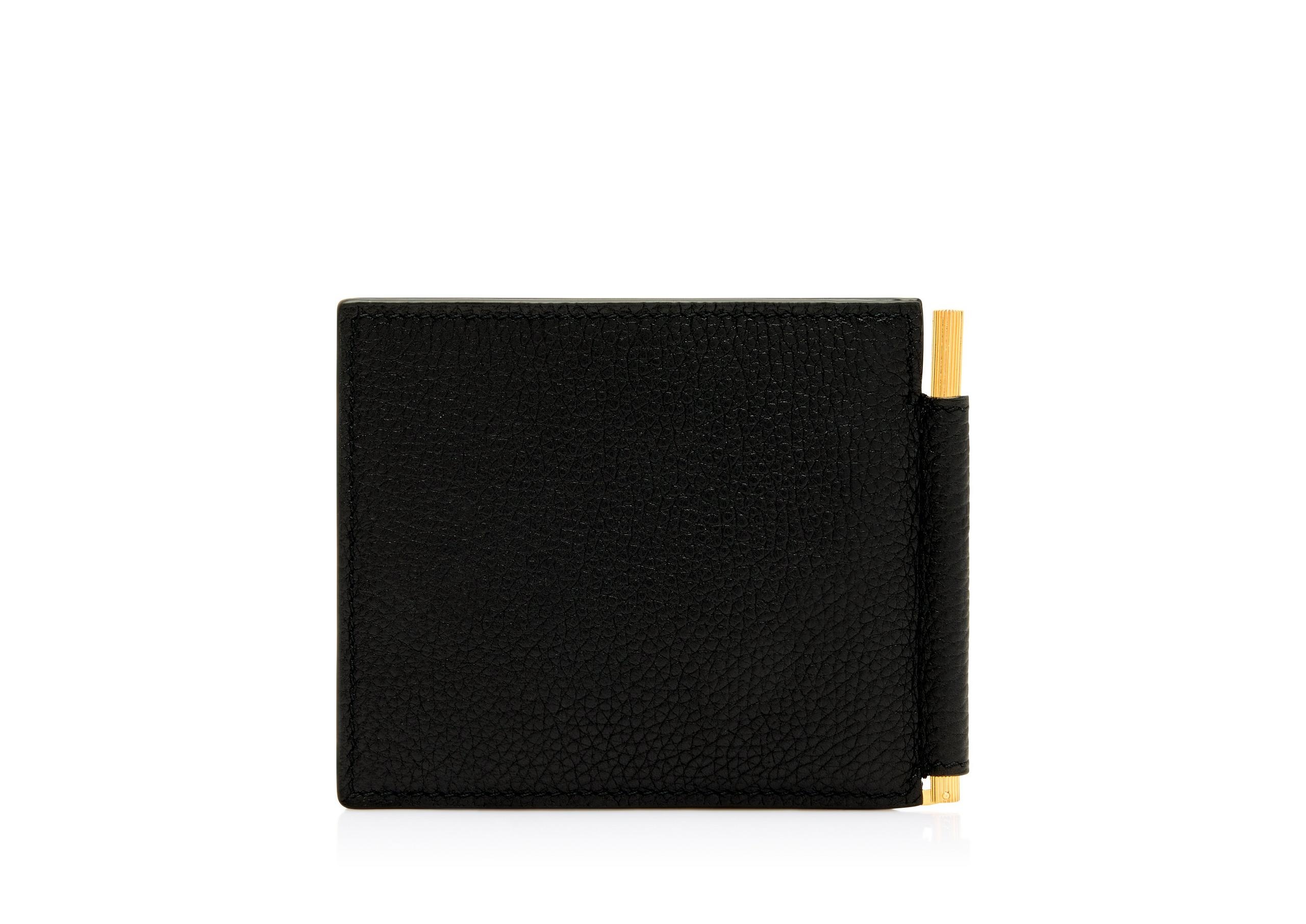 GRAIN LEATHER MONEY CLIP WALLET - 3