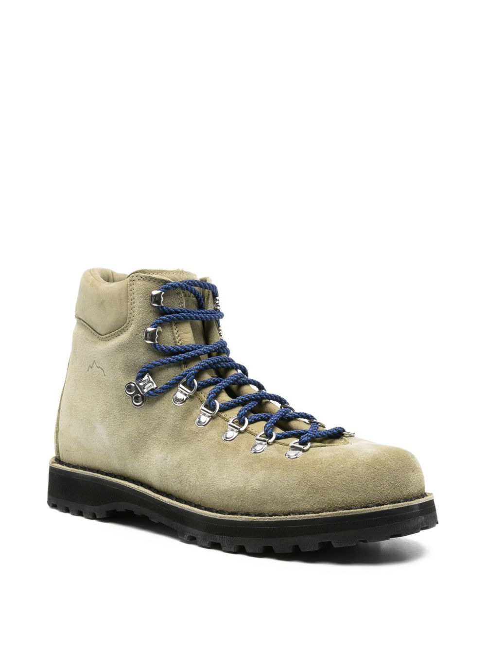 lace-up suede boots - 2