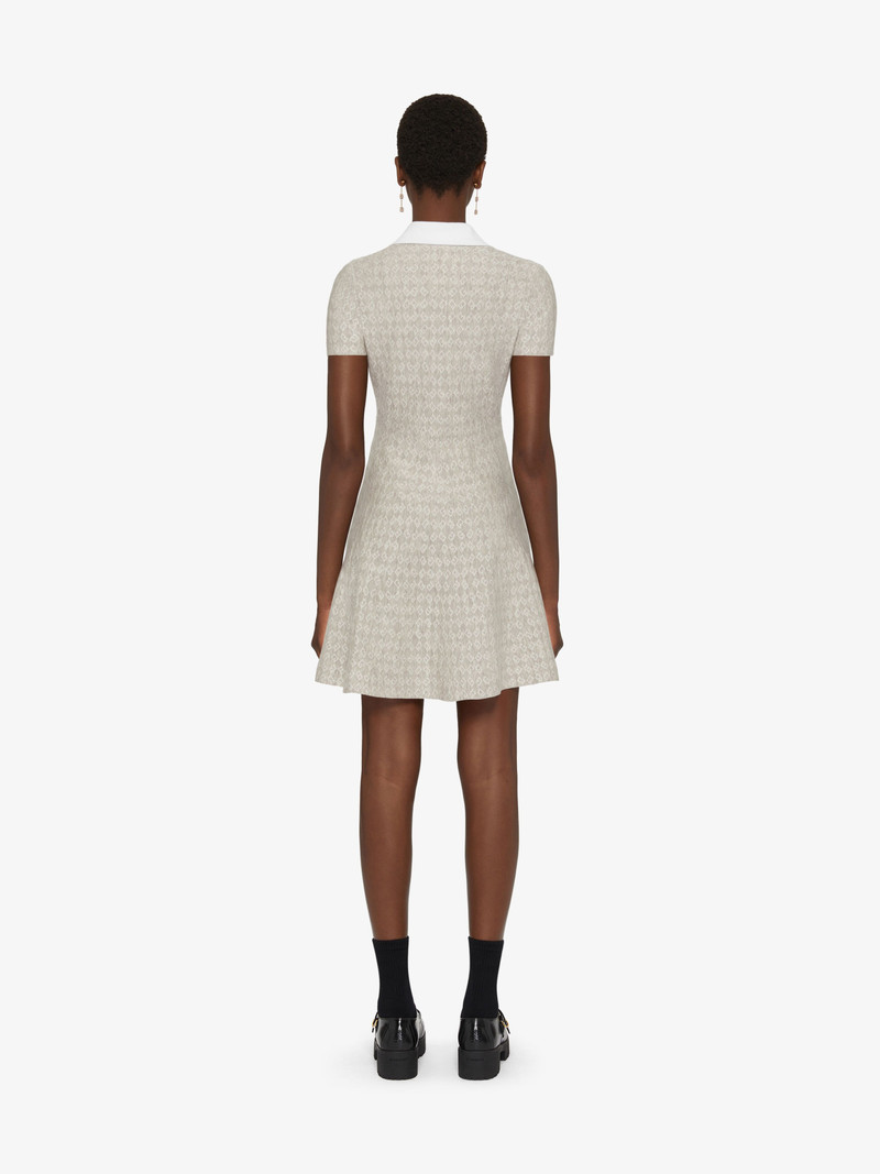 POLO DRESS IN MONOGRAM 72 JACQUARD 4