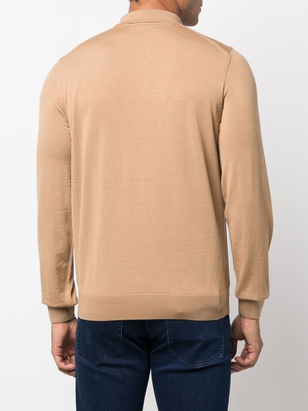 long-sleeve polo shirt - 4