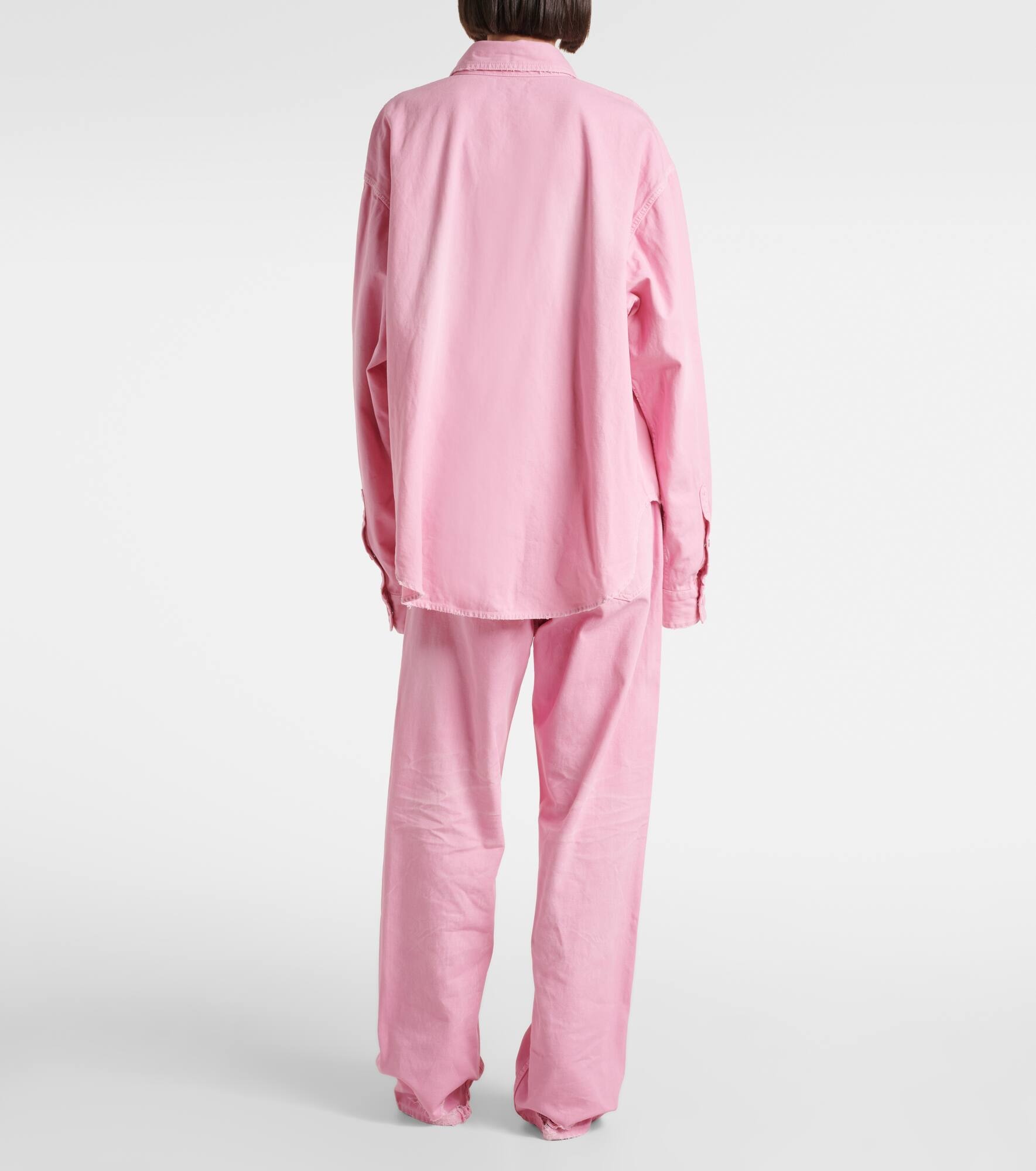 Oversized cotton shirt - 3