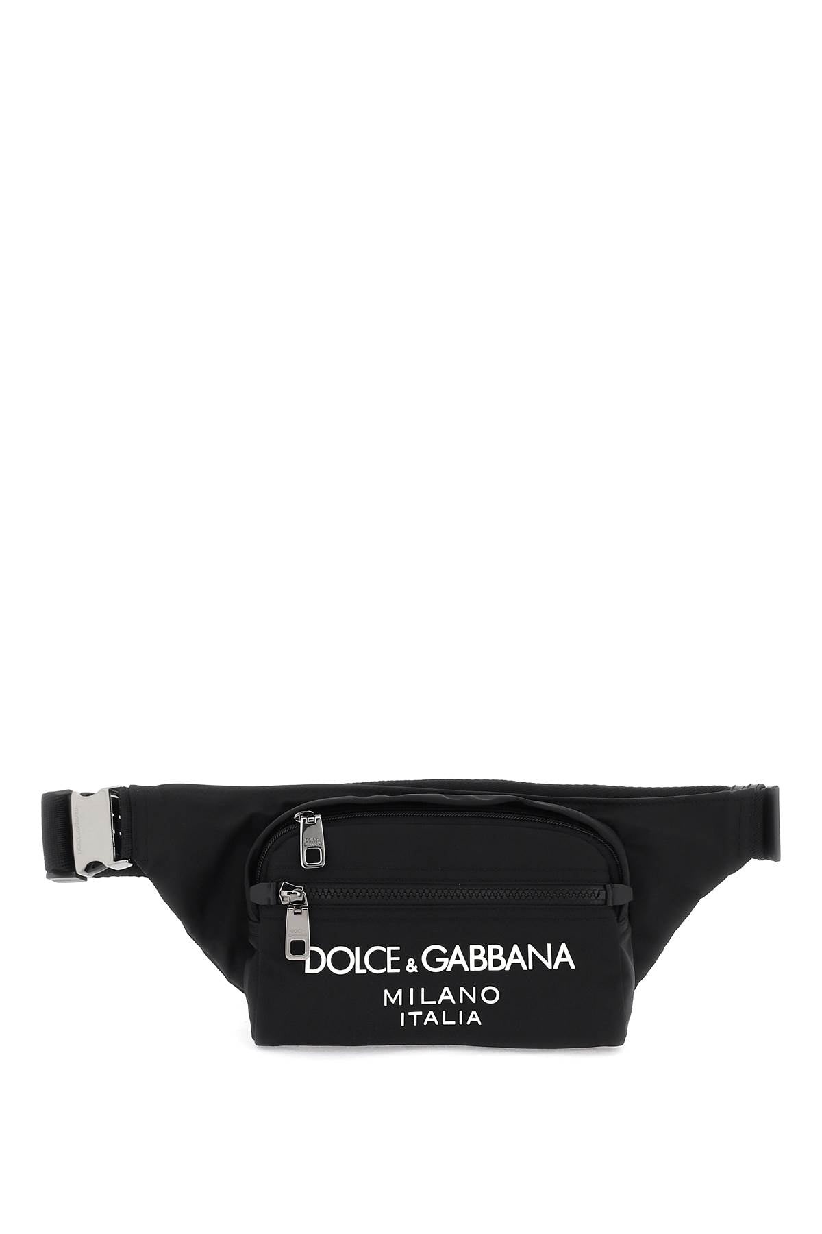 Dolce & Gabbana Nylon Beltpack Bag With Logo Men - 1