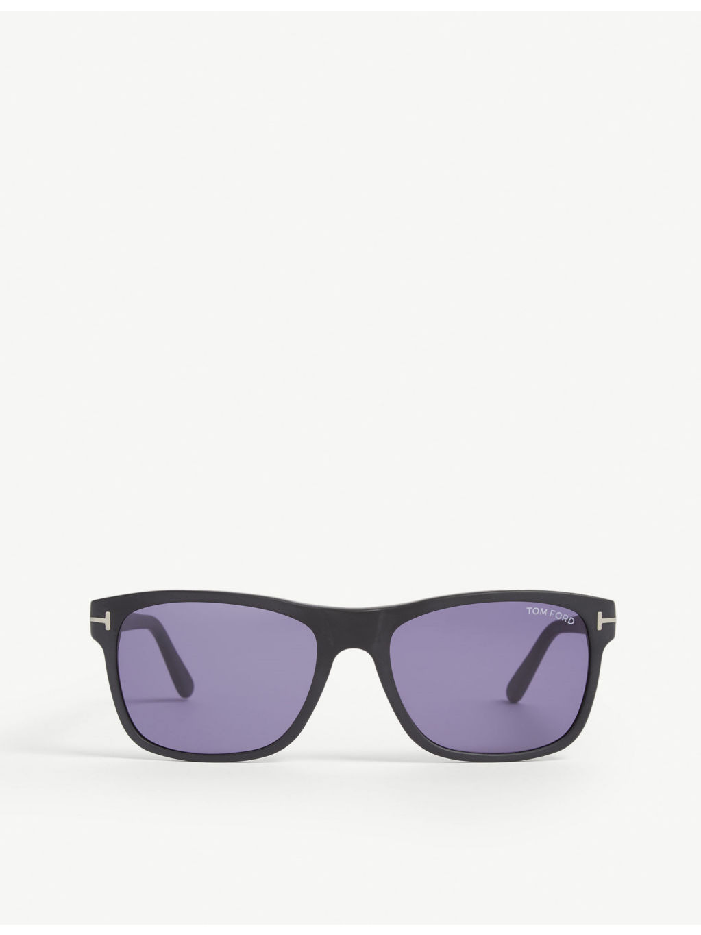 Giulio matte rectangle-frame sunglasses - 1