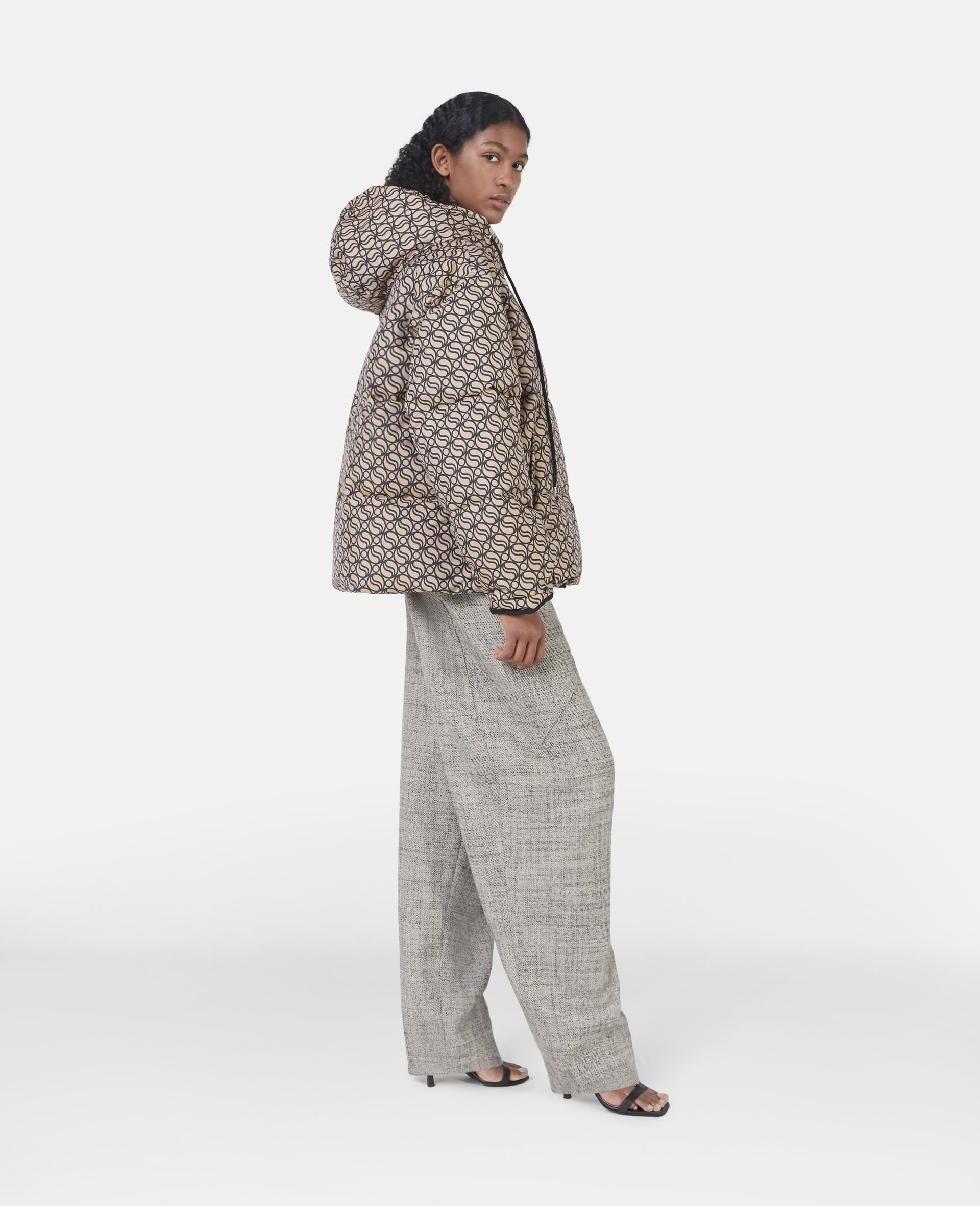 S-Wave Short Puffer Coat - 3