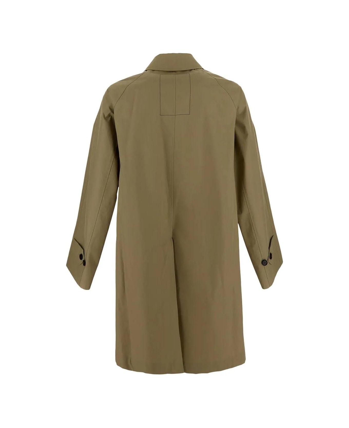 Mid-length Gabardine Car Coat - 2