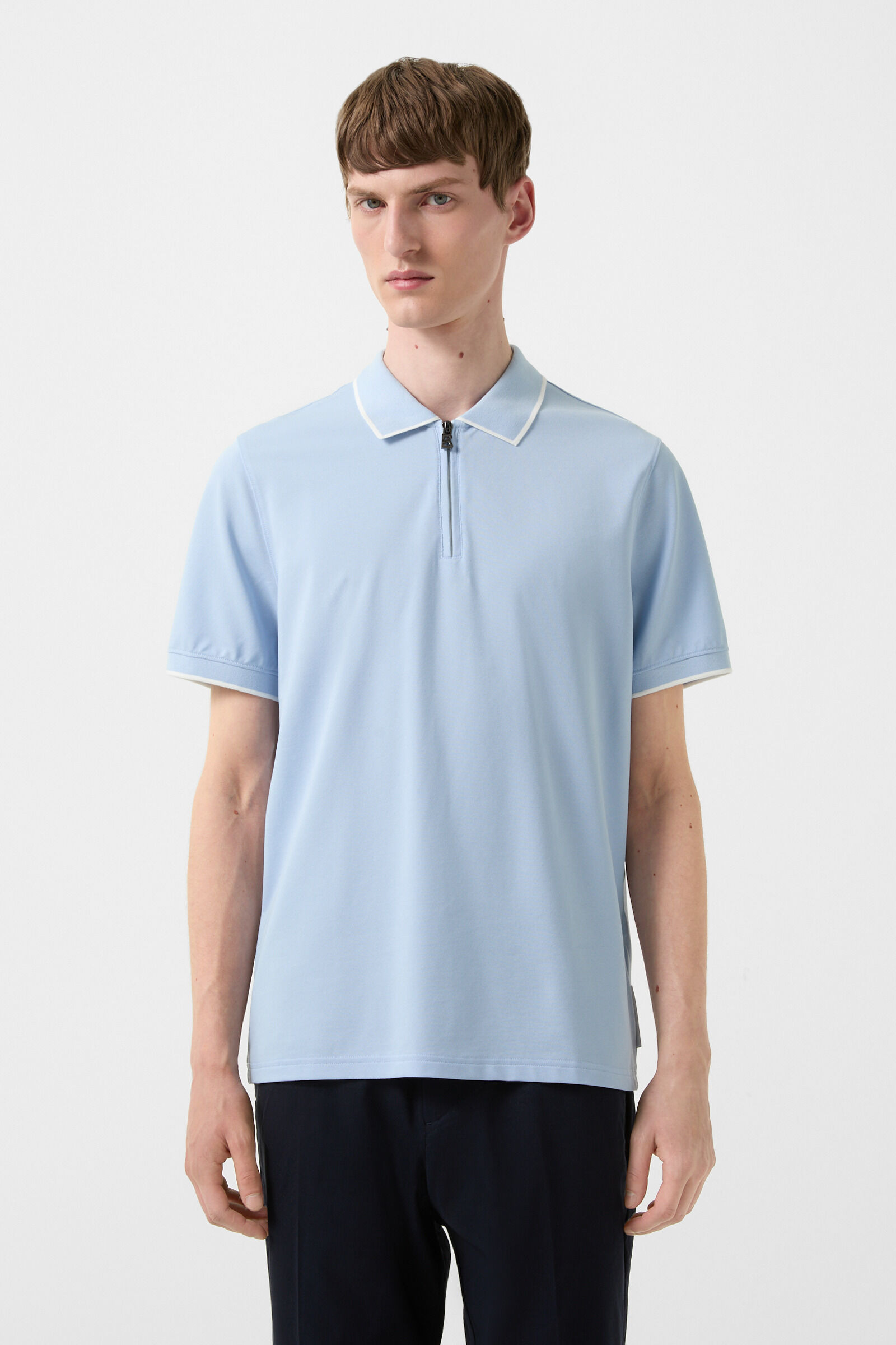 Timo polo shirt in Light blue - 2