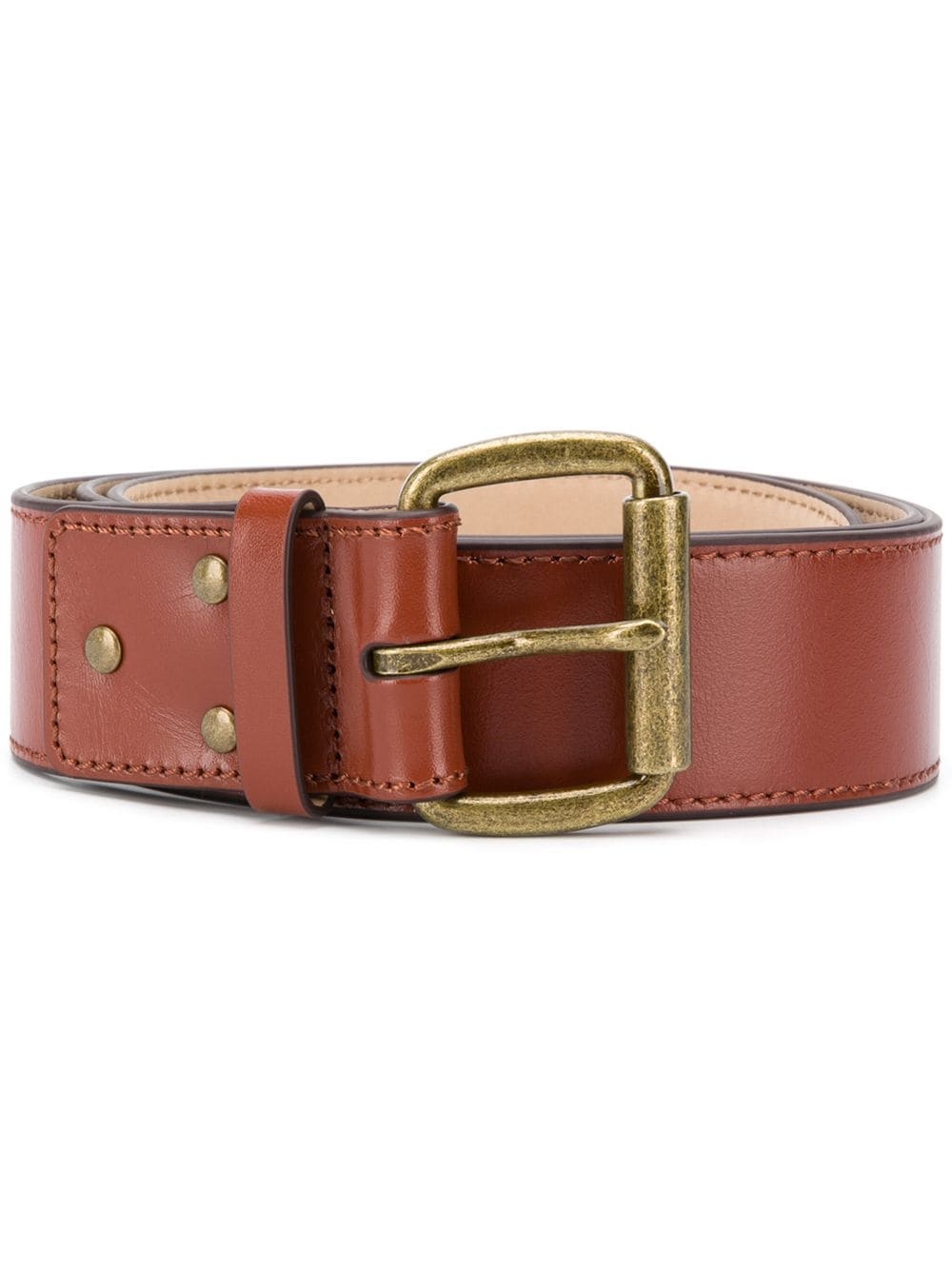 unisex leather belt - 1