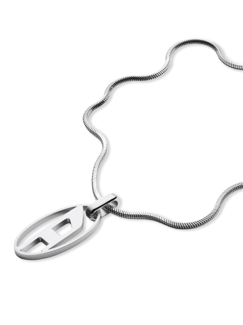 logo-pendant necklace - 2