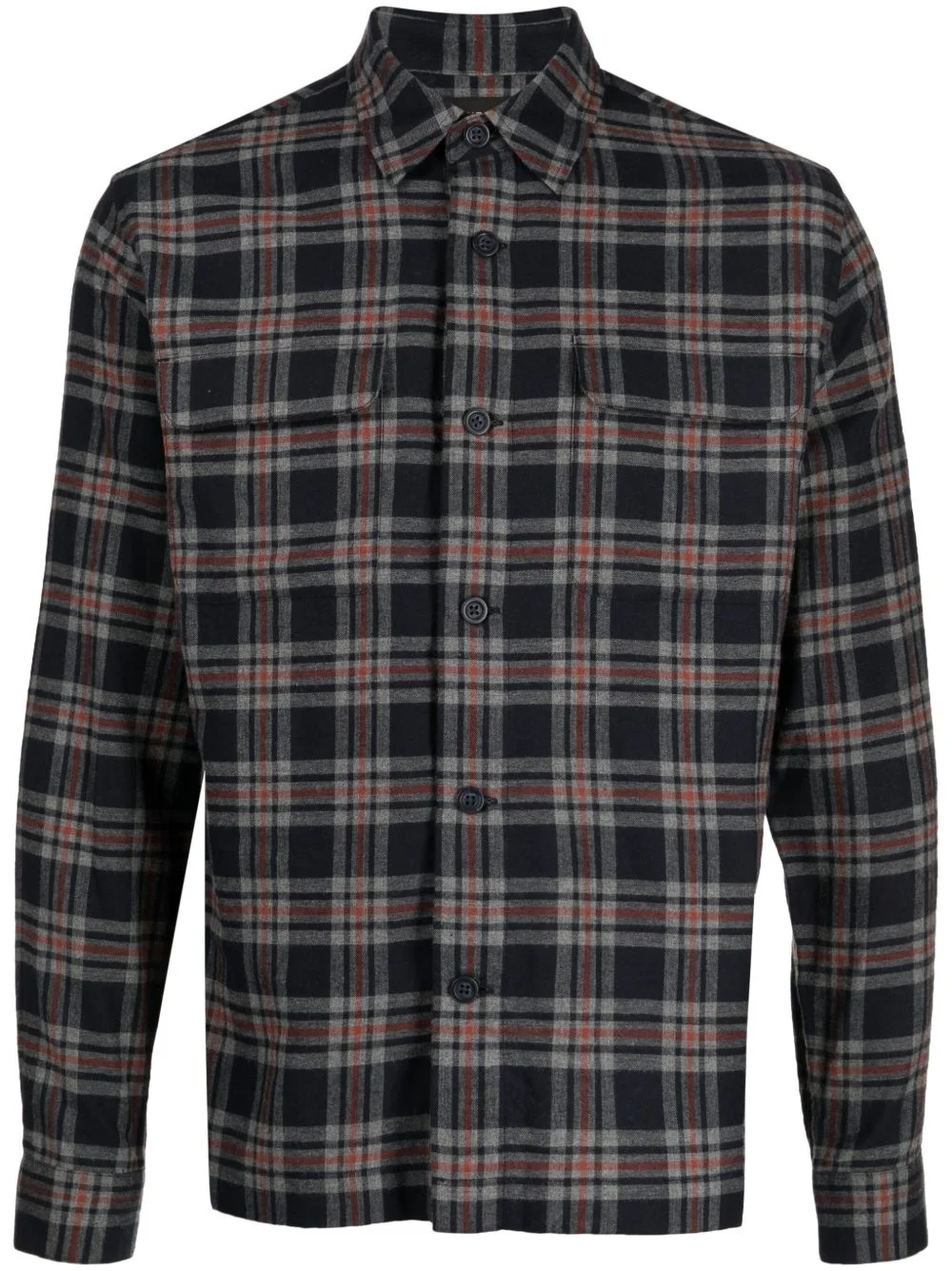 Kingston plaid cotton shirt - 1