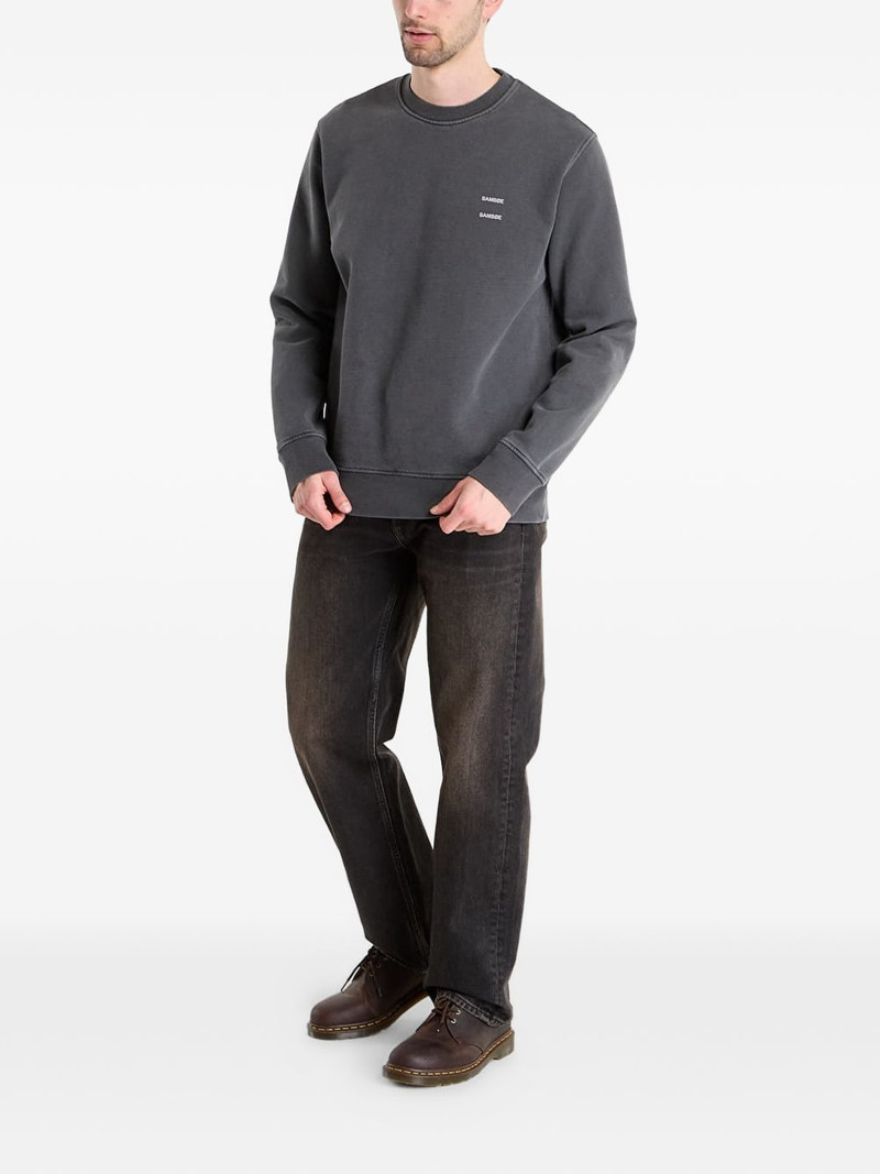 SAMSØE SAMSØE logo-print sweatshirt outlook